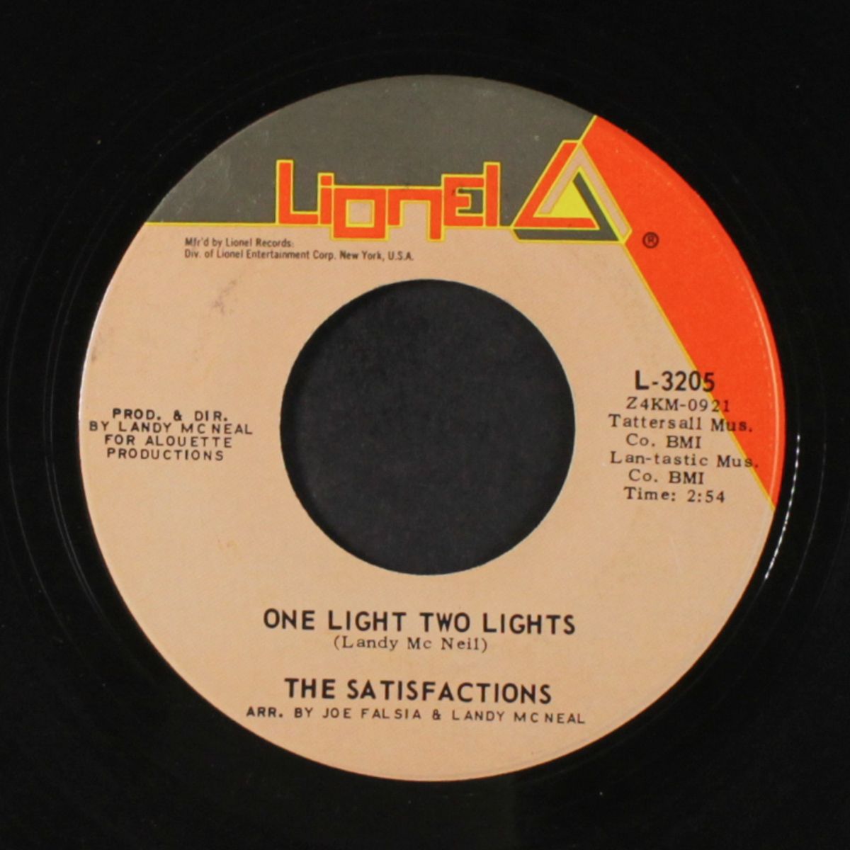 turn back the tears / one light two lights by SATISFACTIONS