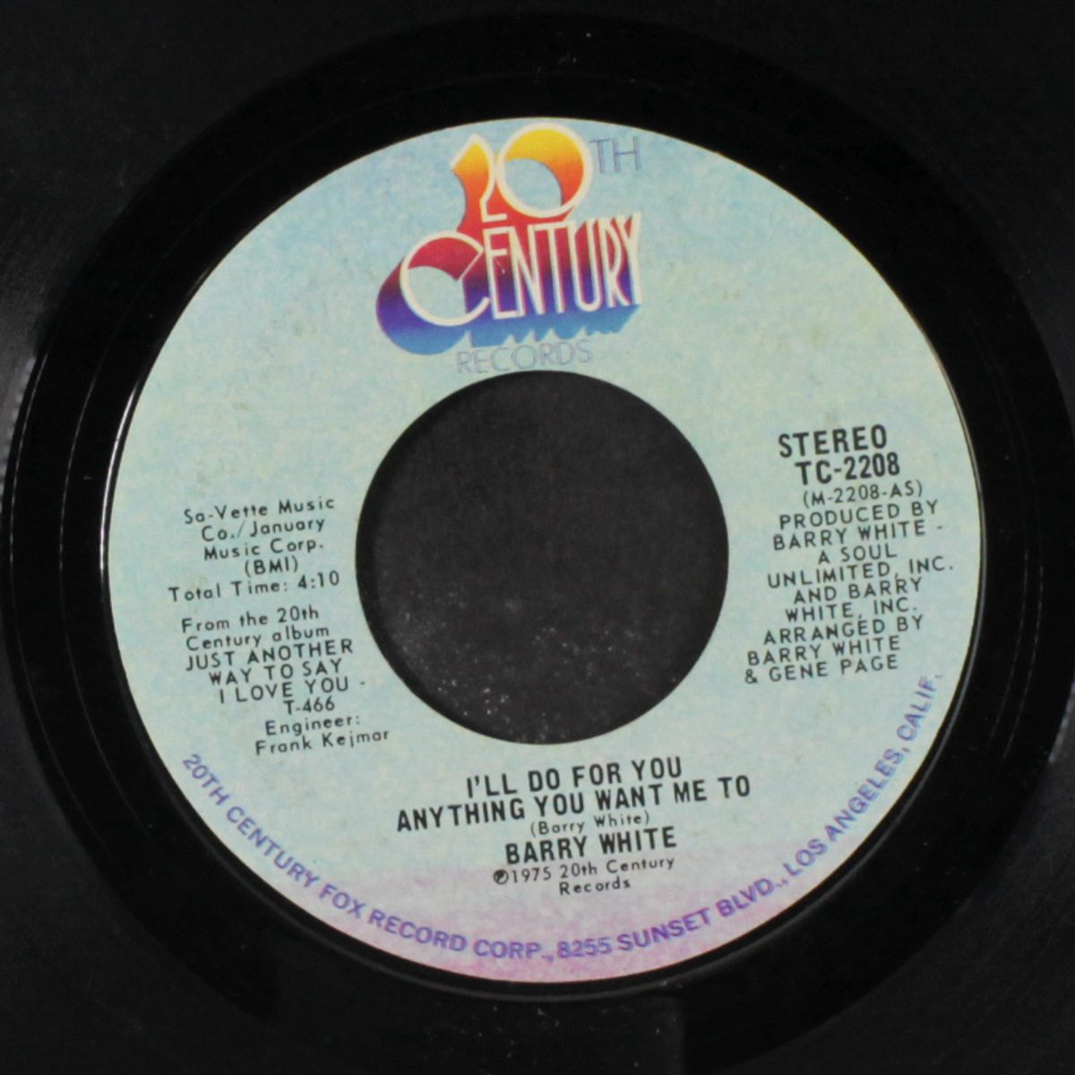 i'll do for you anything you want me to / anything you want me to by BARRY WHITE