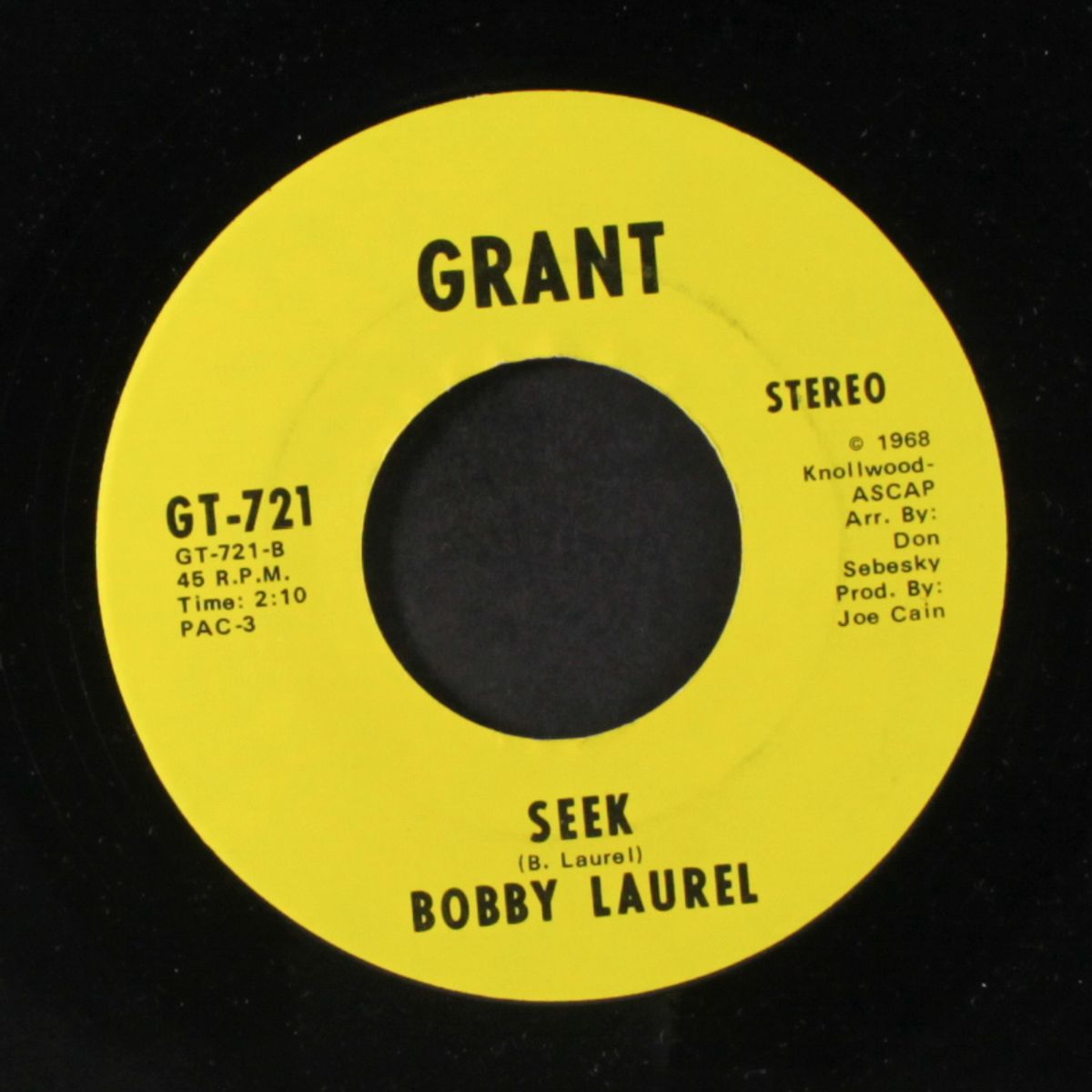 tomorrow is another day / seek by BOBBY LAUREL