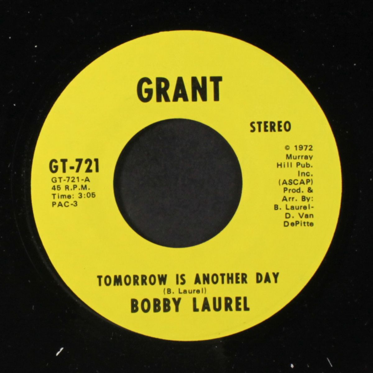 tomorrow is another day / seek by BOBBY LAUREL