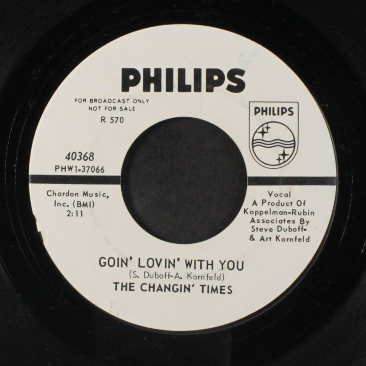 goin' lovin' with you / i should have brought her home by CHANGIN' TIMES