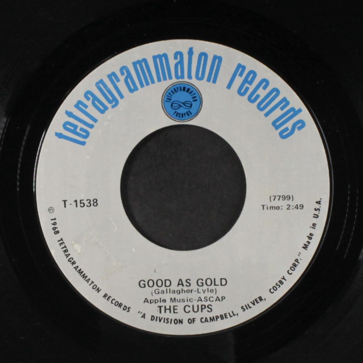 good as gold / my life and times by CUPS