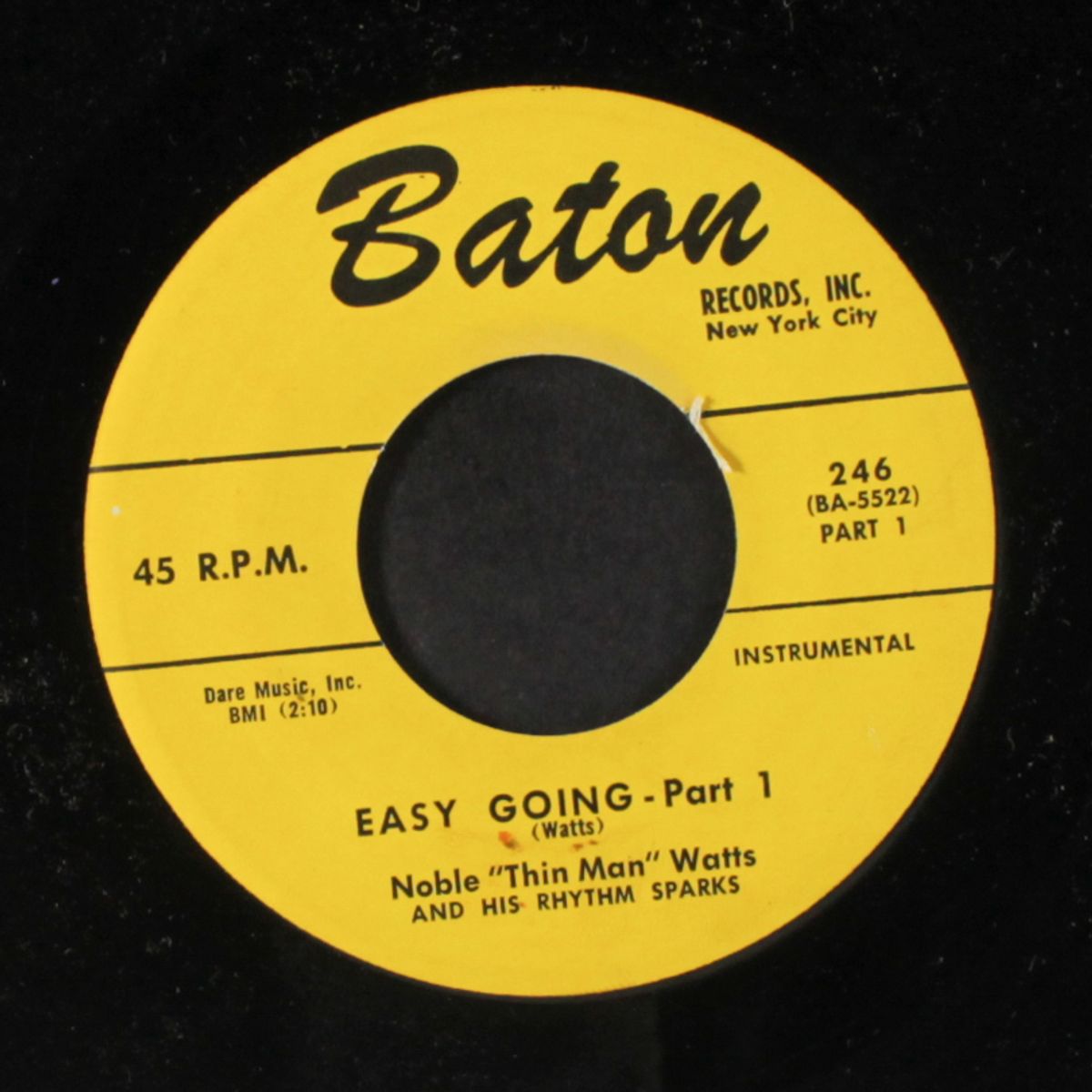 easy going / part 2 by NOBLE 'THIN MAN' WATTS