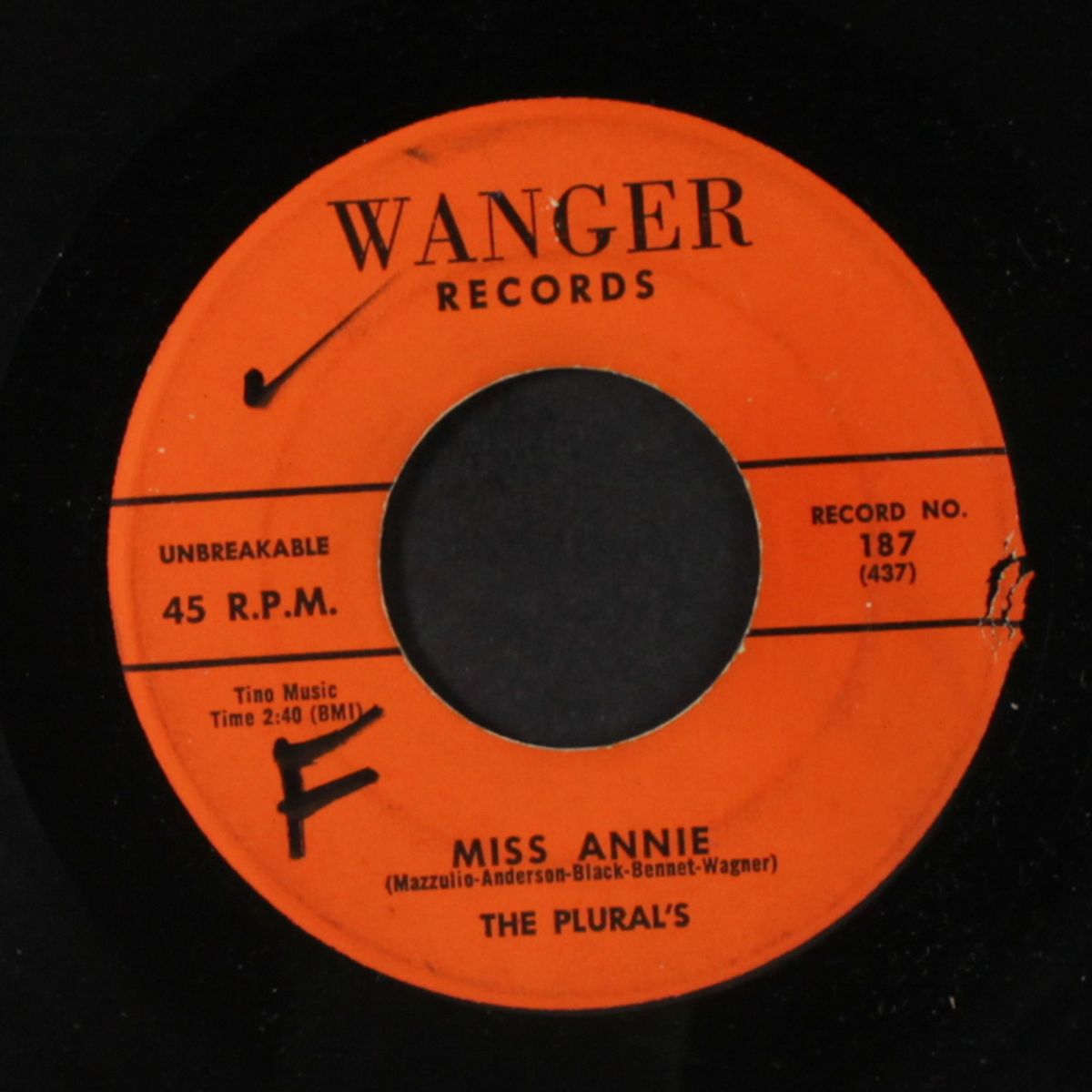 donna my dear / miss annie by PLURALS