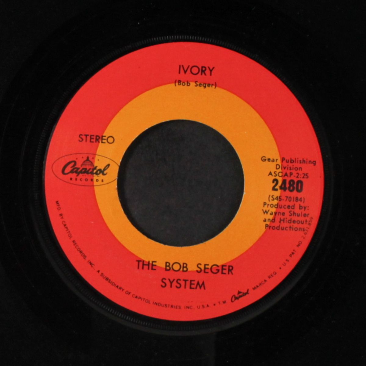 the last song / ivory by BOB SEGER SYSTEM