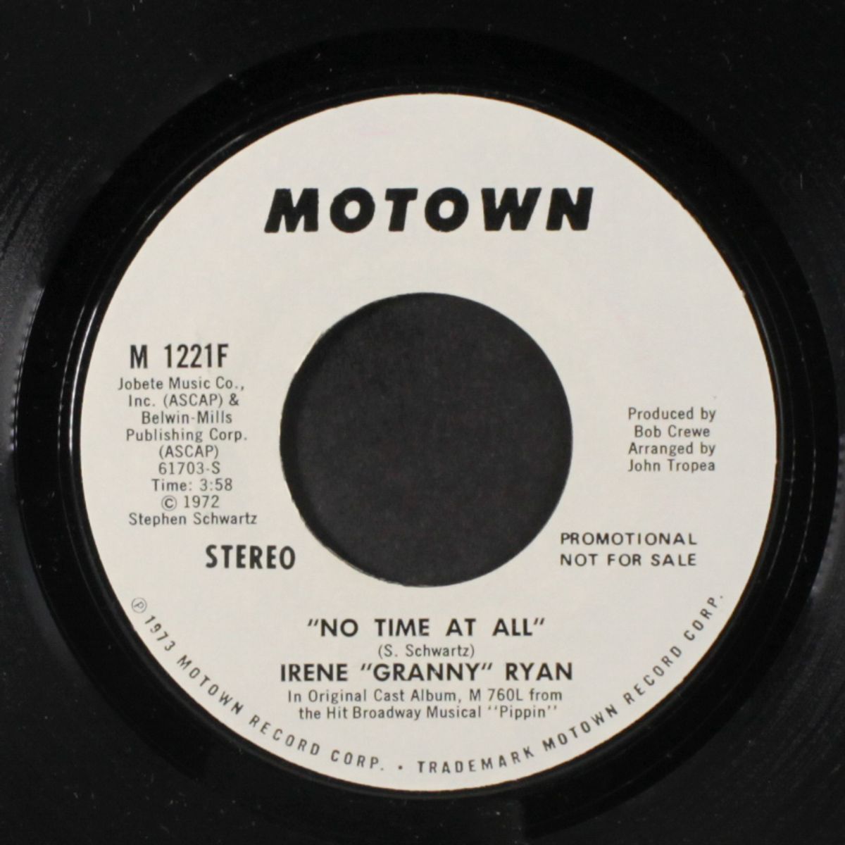 no time at all / mono by IRENE 'GRANNY' RYAN