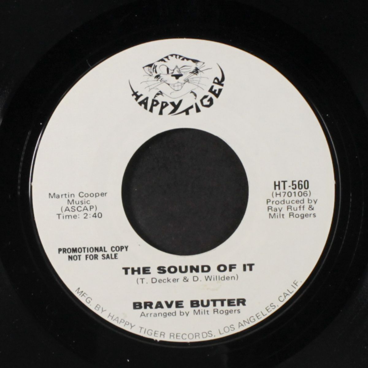 calendar / the sound of it by BRAVE BUTTER
