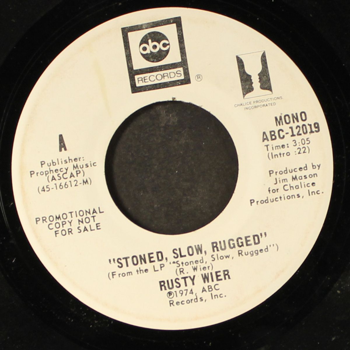 stoned, slow, rugged by RUSTY WIER
