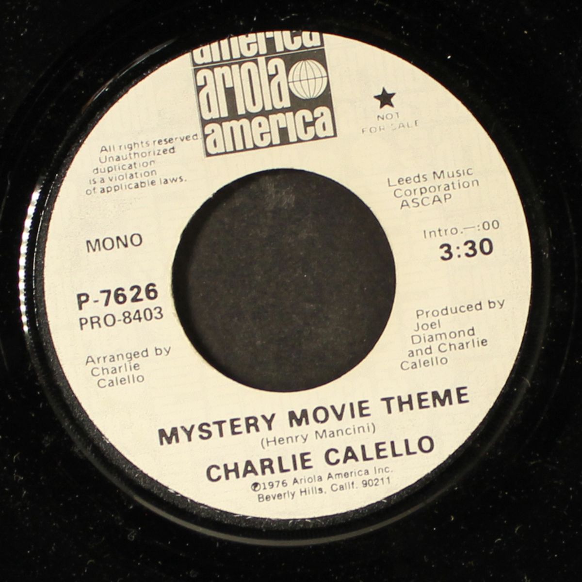 mystery movie theme / mono by CHARLIE CALELLO
