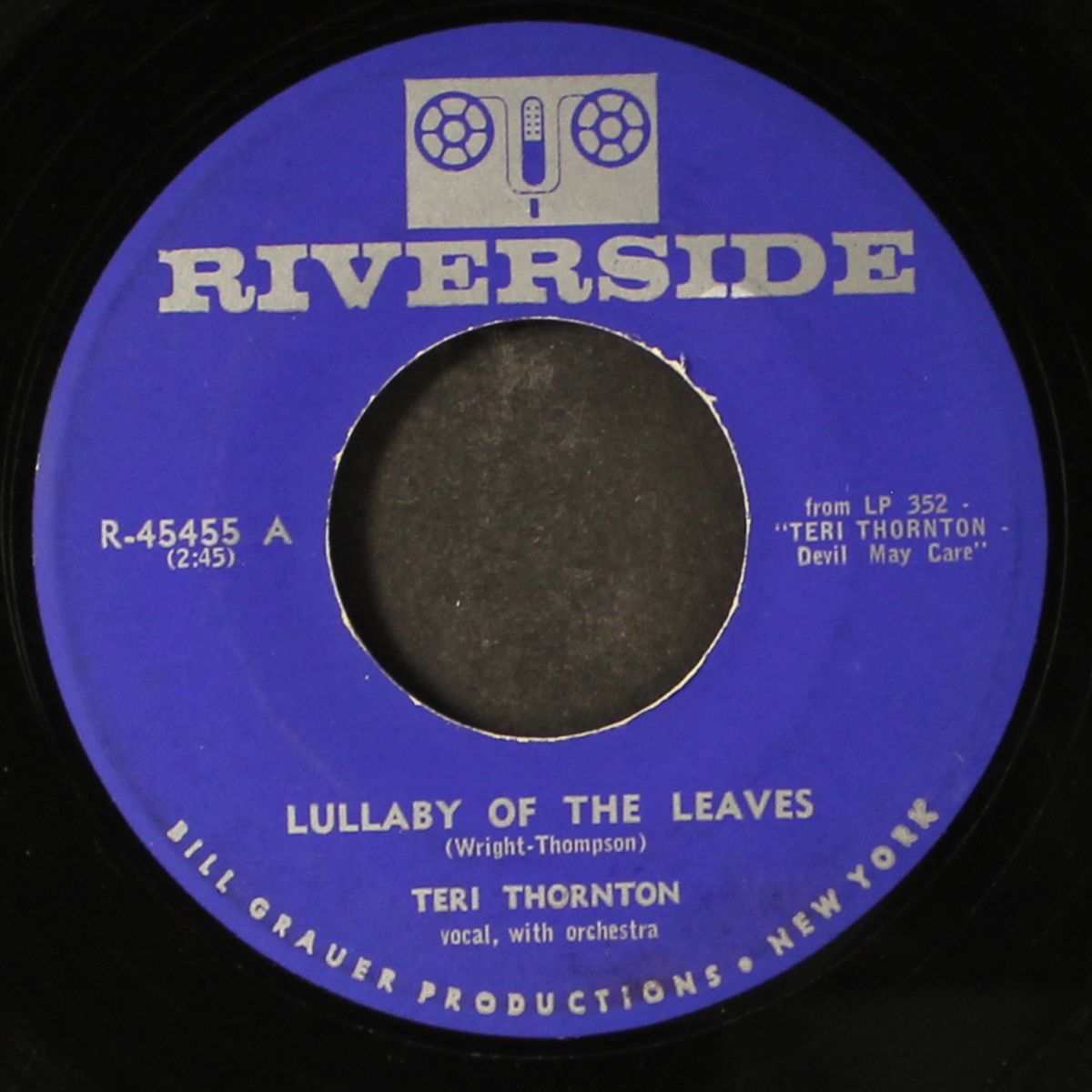 devil may care / lullaby of the leaves by TERI THORNTON
