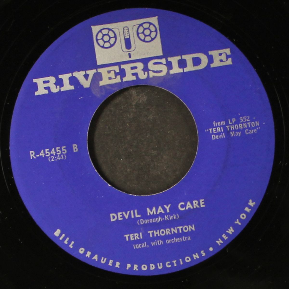 devil may care / lullaby of the leaves by TERI THORNTON