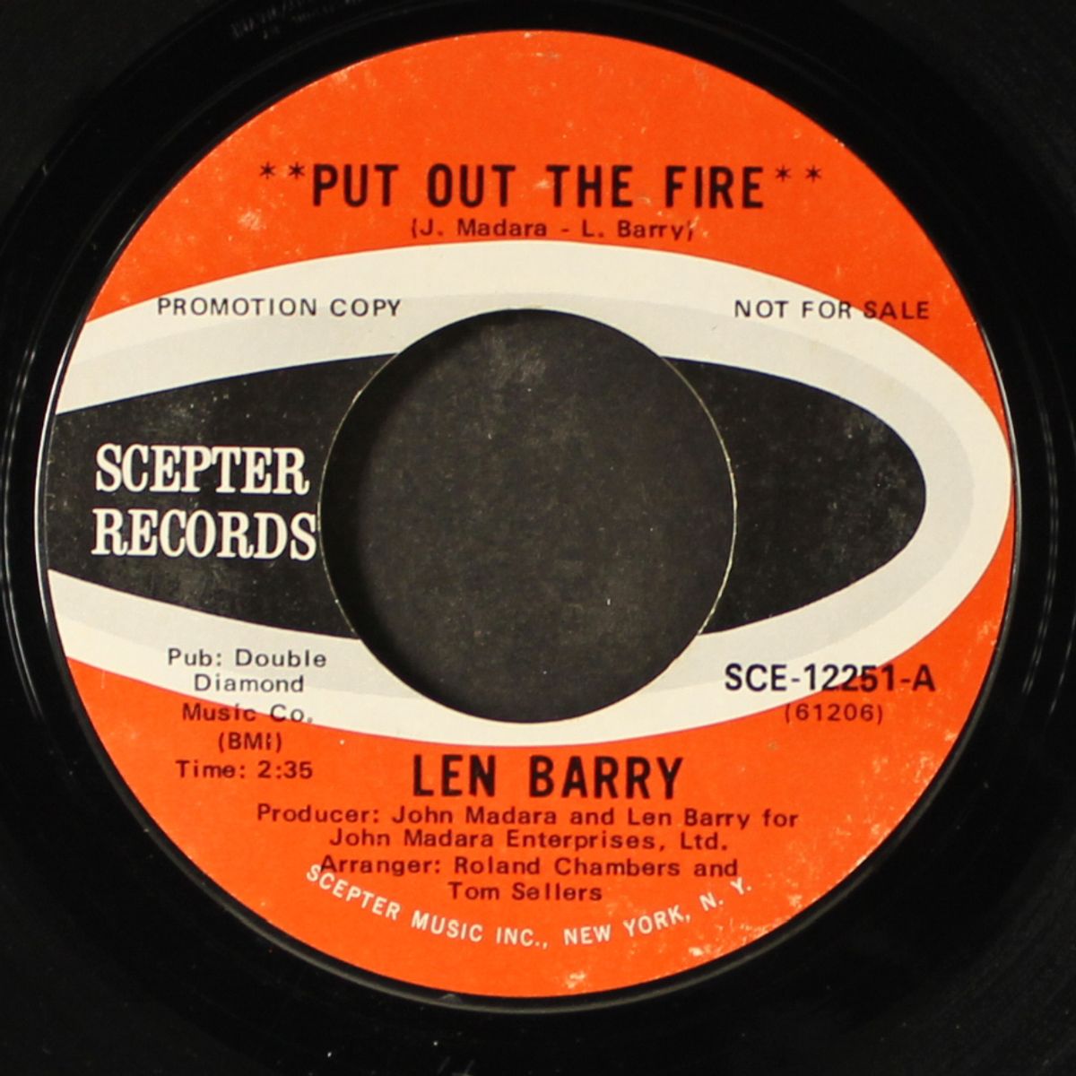 put out the fire / spread it on like butter by LEN BARRY
