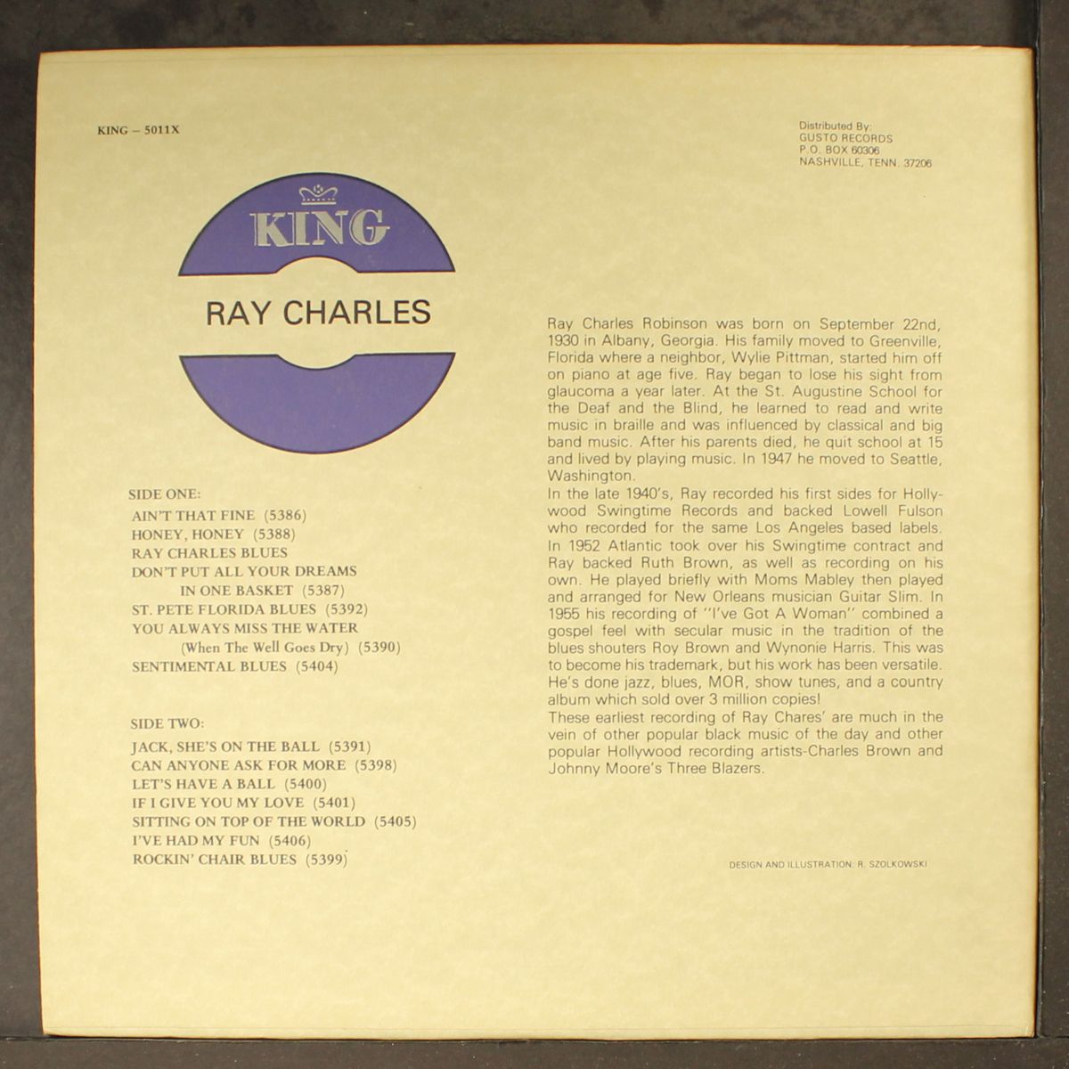the early years by RAY CHARLES