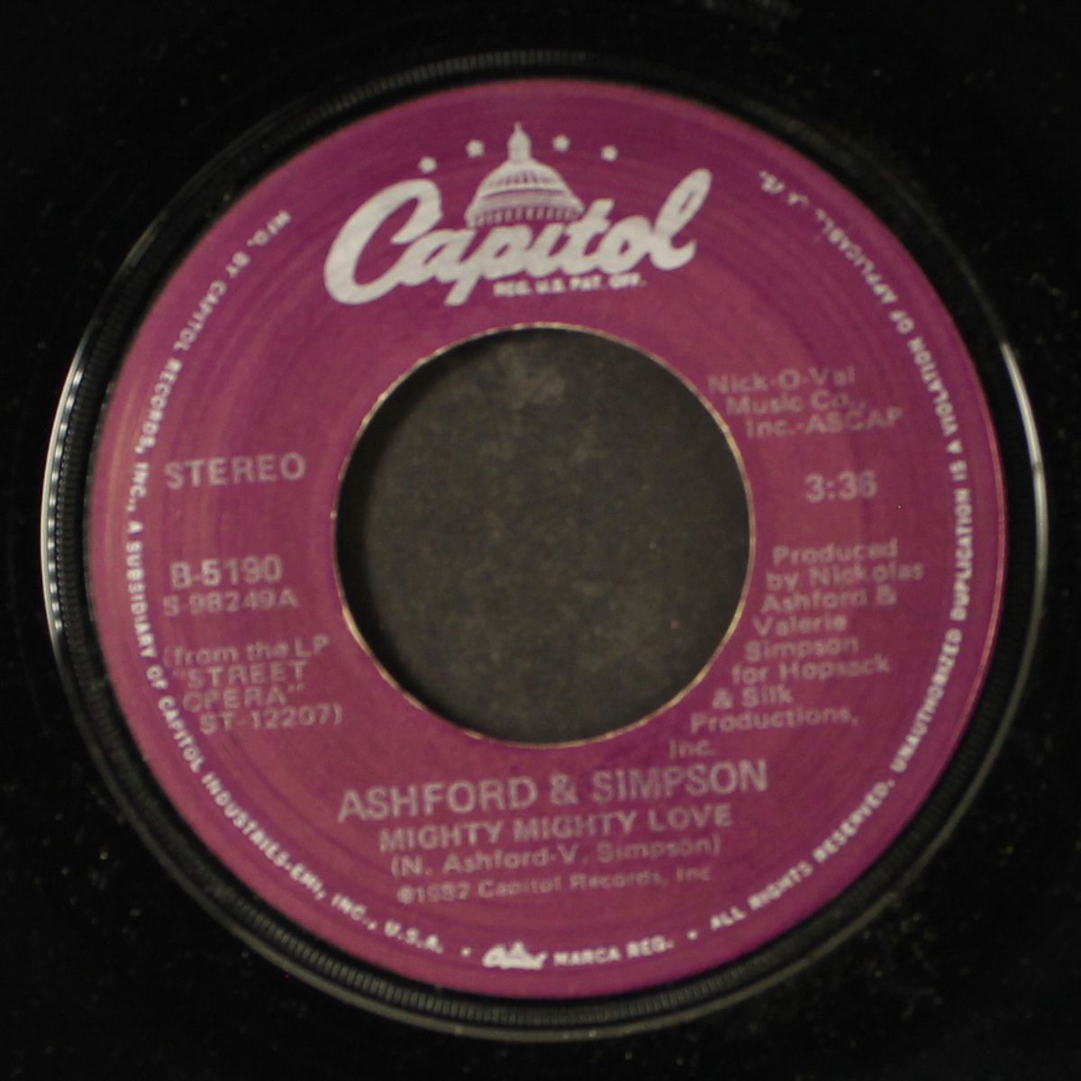 i'll take the whole world on / mighty mighty love by ASHFORD & SIMPSON