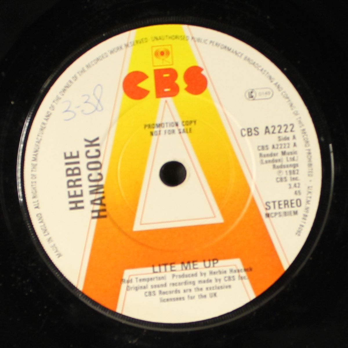 lite me up / satisifed with love by HERBIE HANCOCK