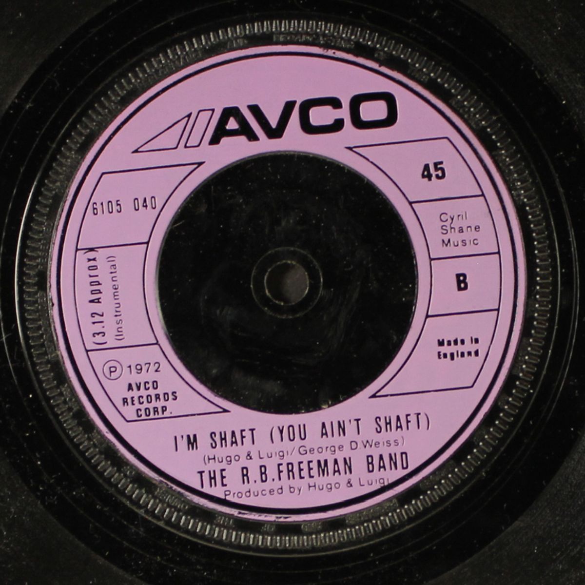 i'm shaft by R.B. FREEMAN