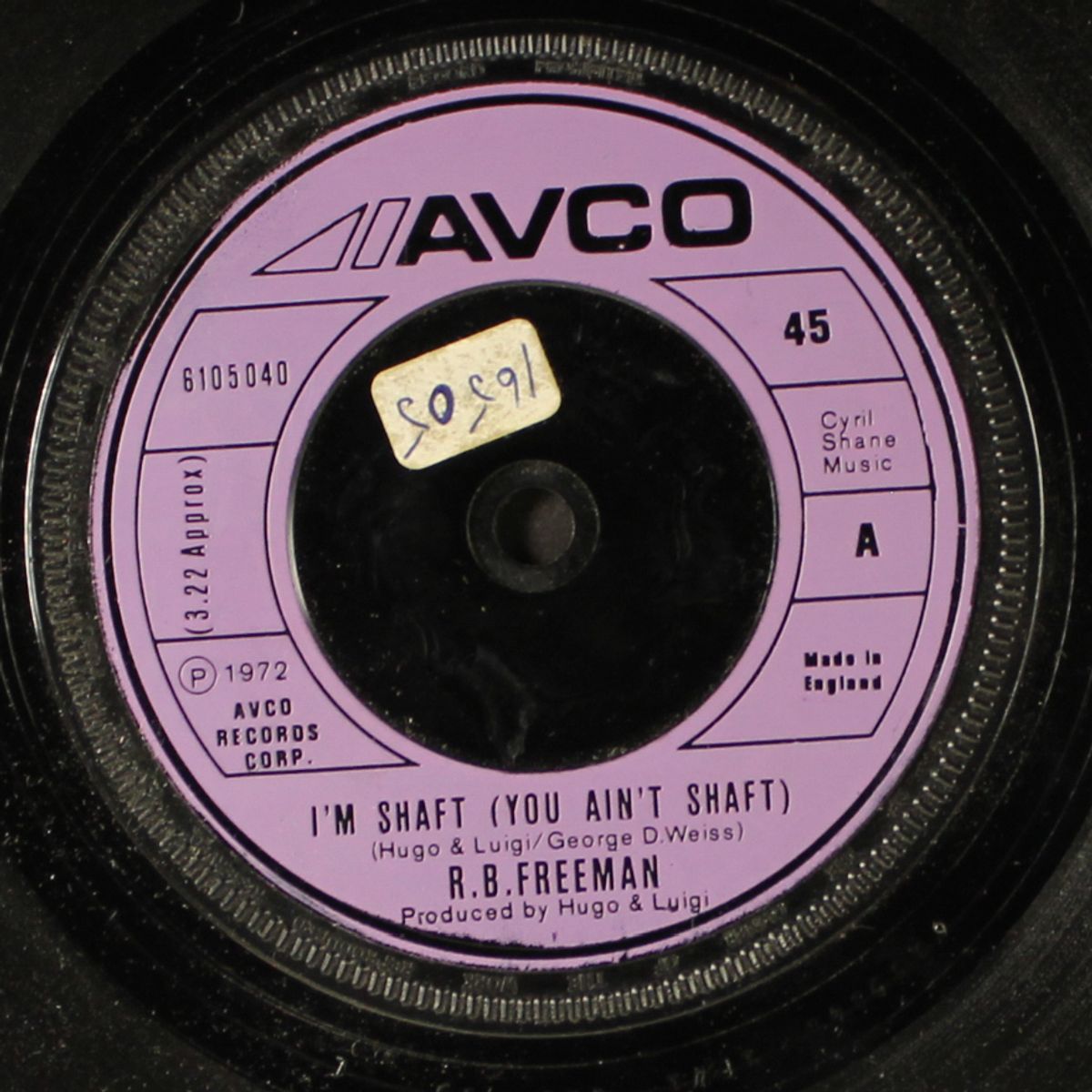 i'm shaft by R.B. FREEMAN