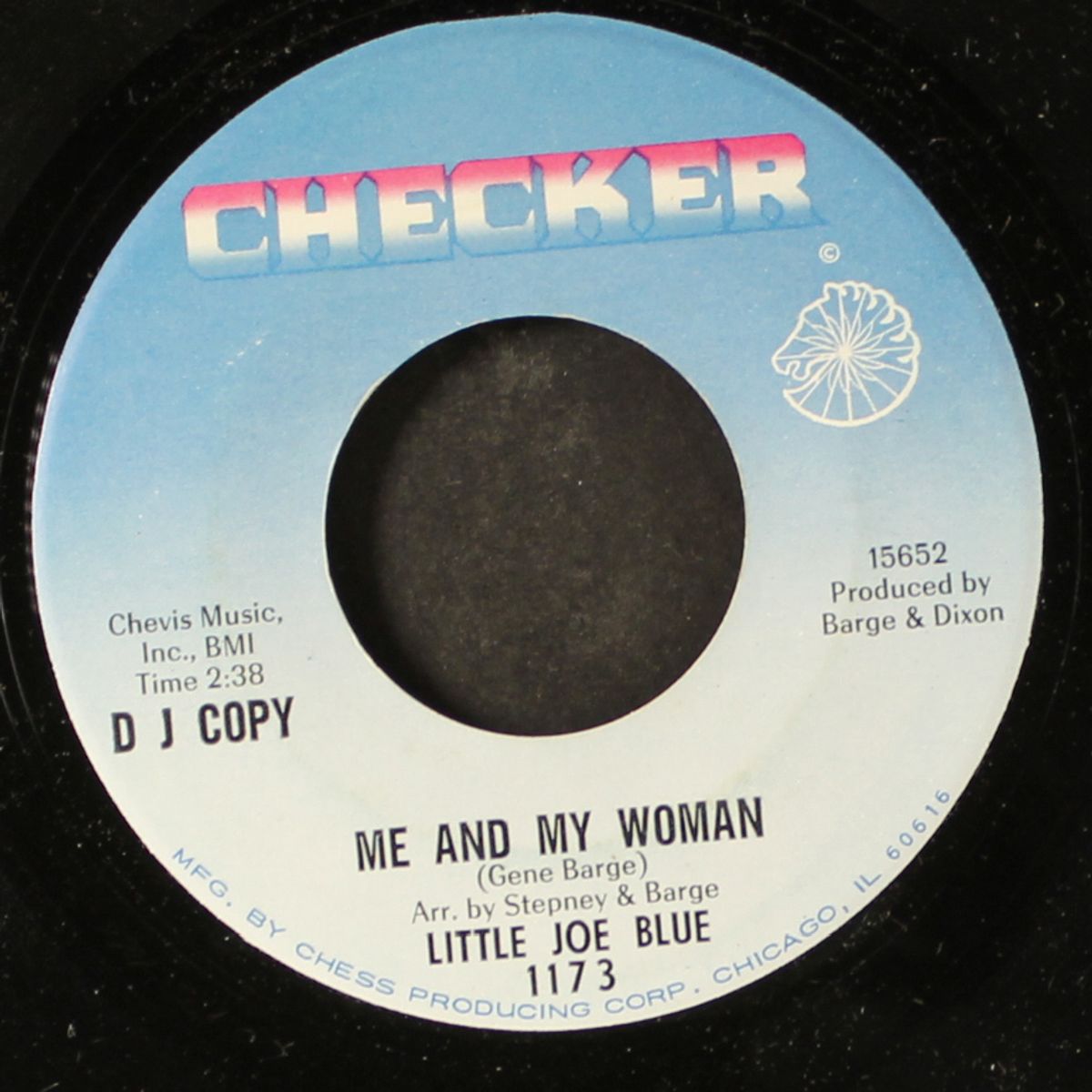 me and my woman / blank by LITTLE JOE BLUE