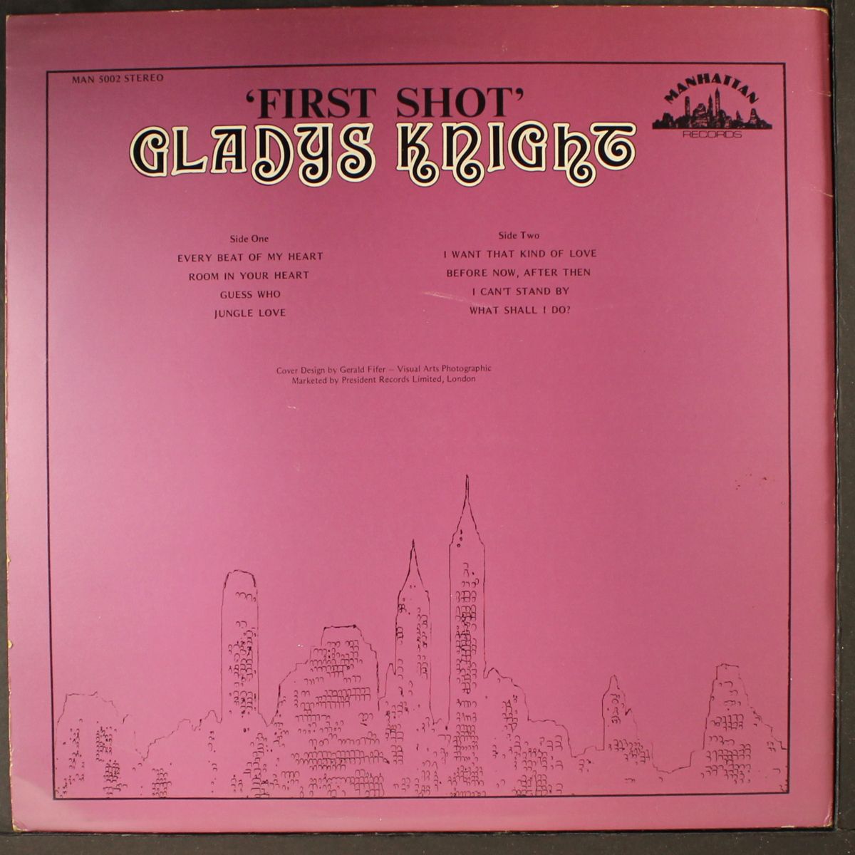 first shot by GLADYS KNIGHT