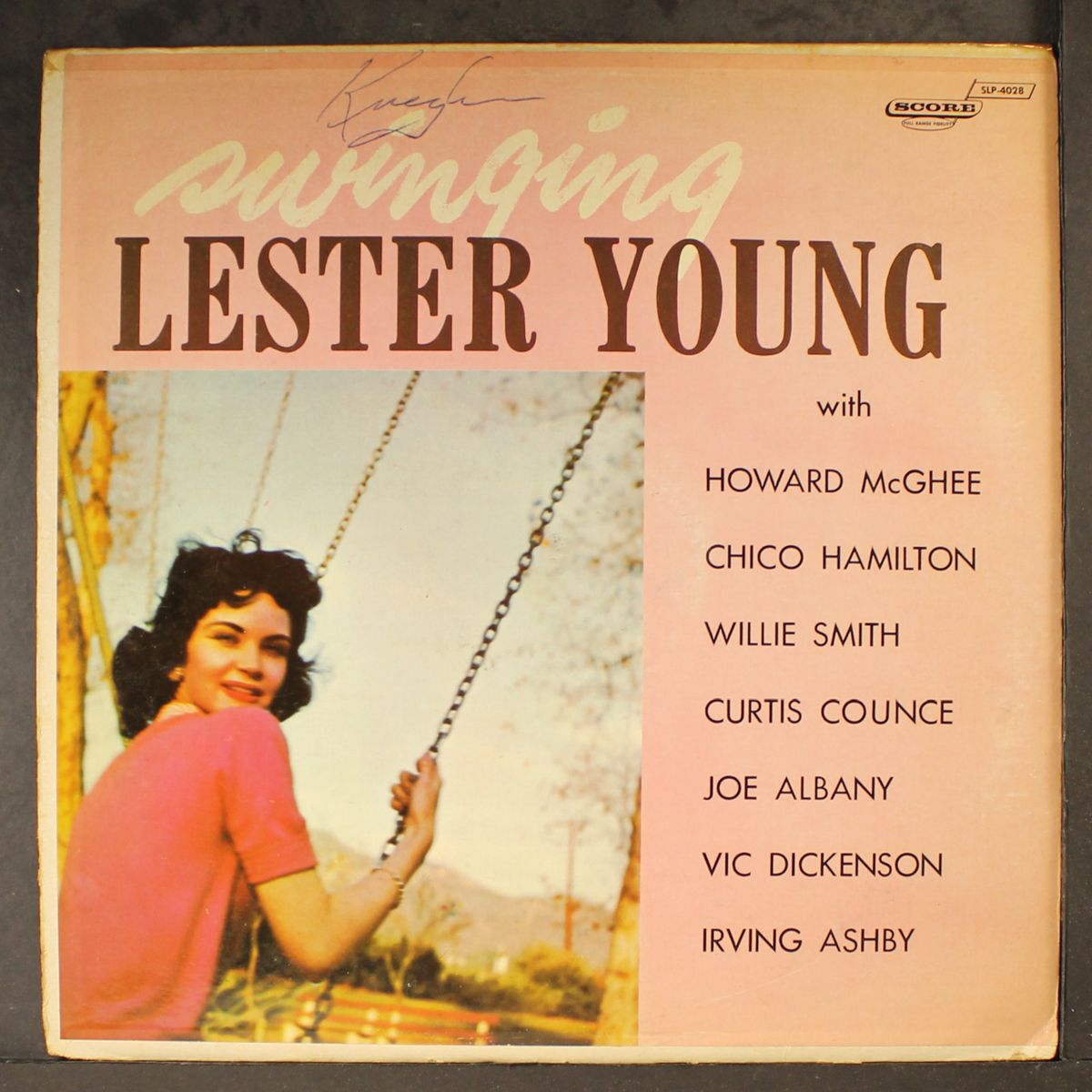 swinging by LESTER YOUNG
