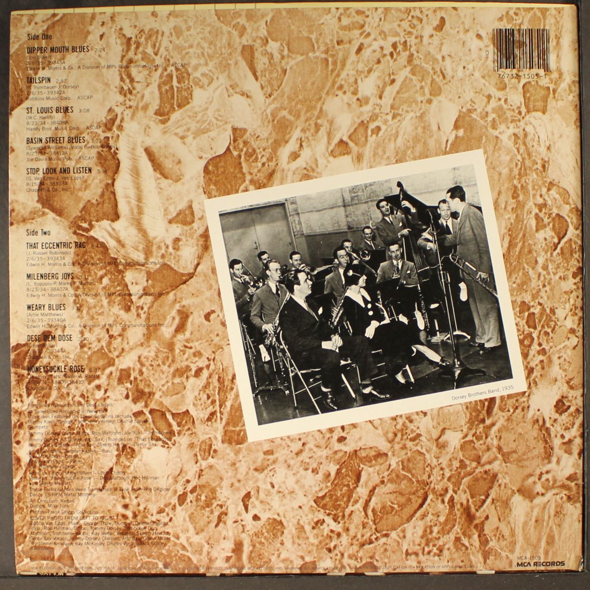 1934-35 decca sessions by DORSEY BROTHERS