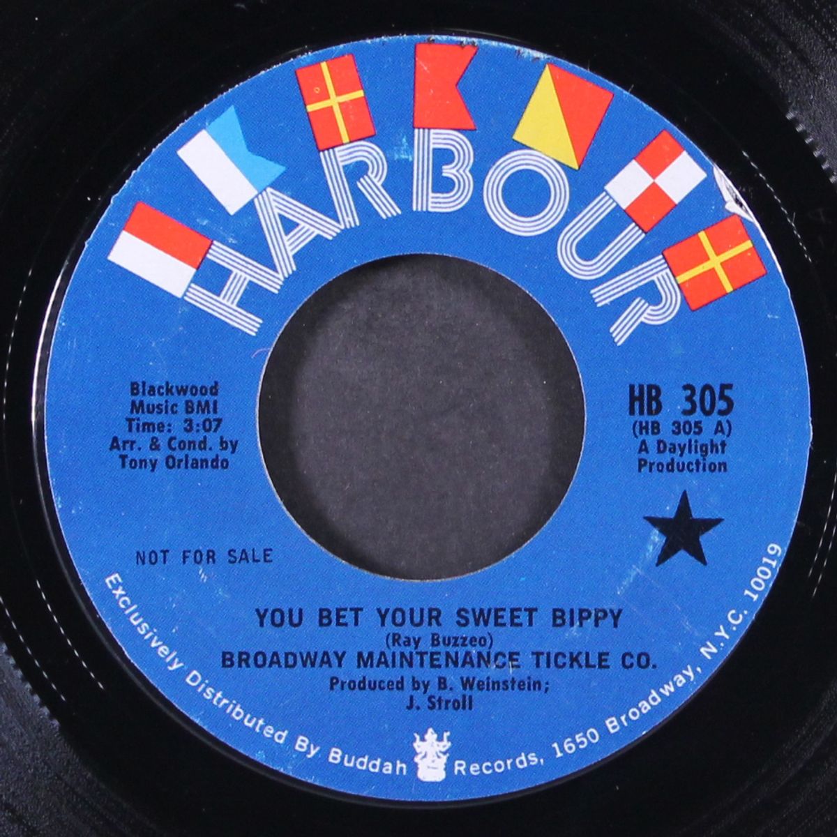 you bet your sweet bippy / same by BROADWAY MAINTENANCE TICKLE CO.