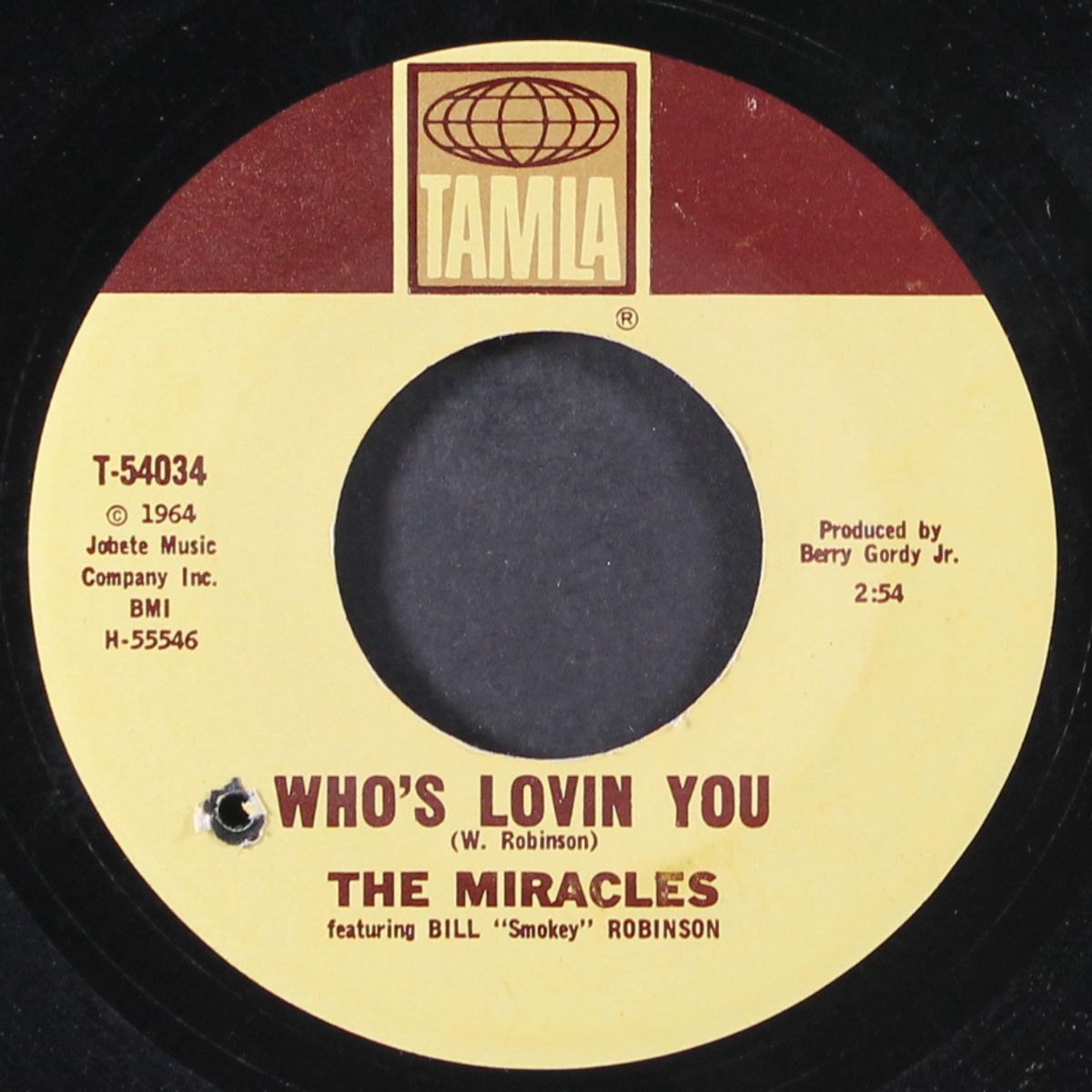 shop around / who's lovin you by MIRACLES