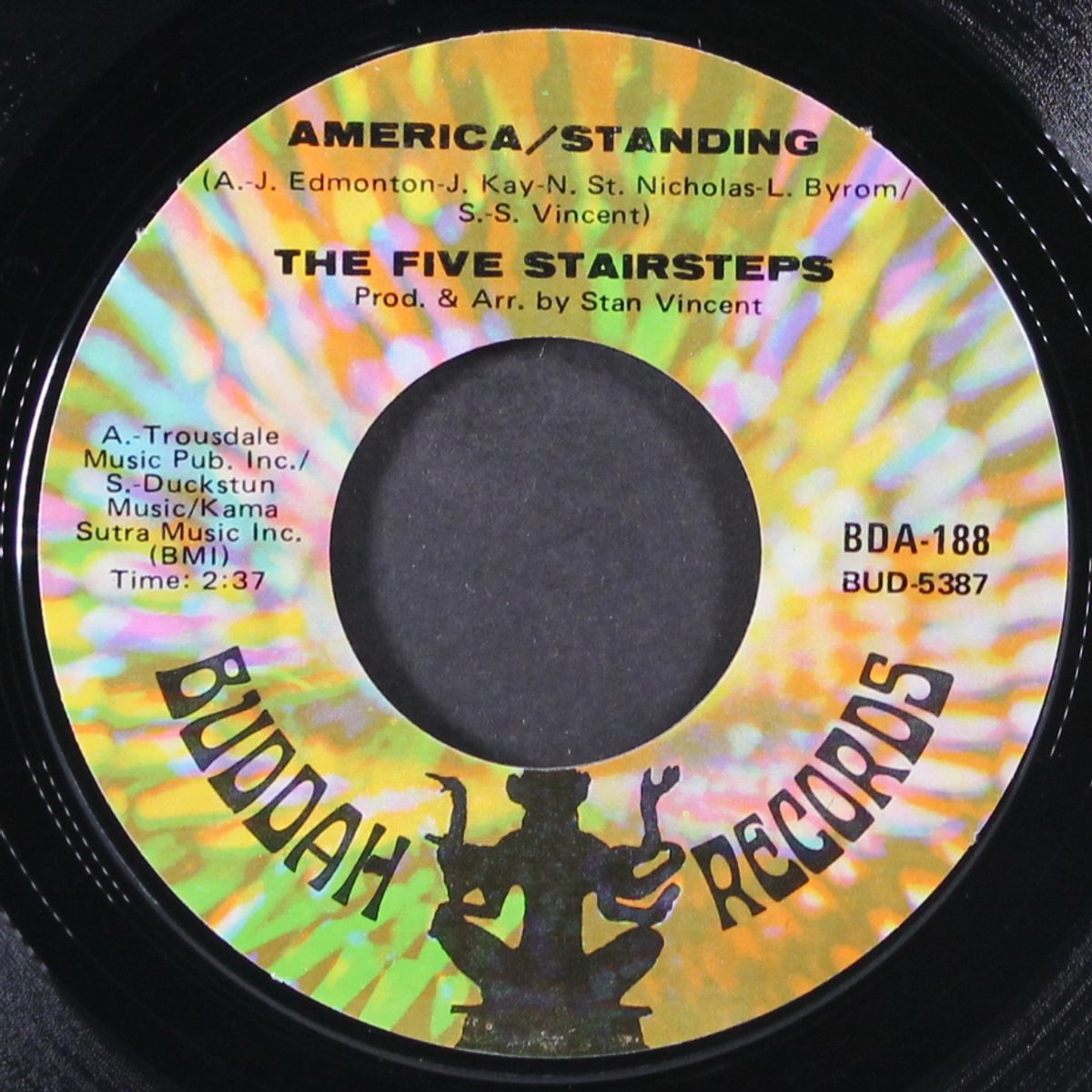 america, standing / because i love you by FIVE STAIRSTEPS