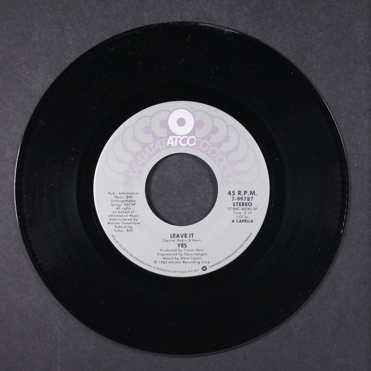 leave it / a capella by YES