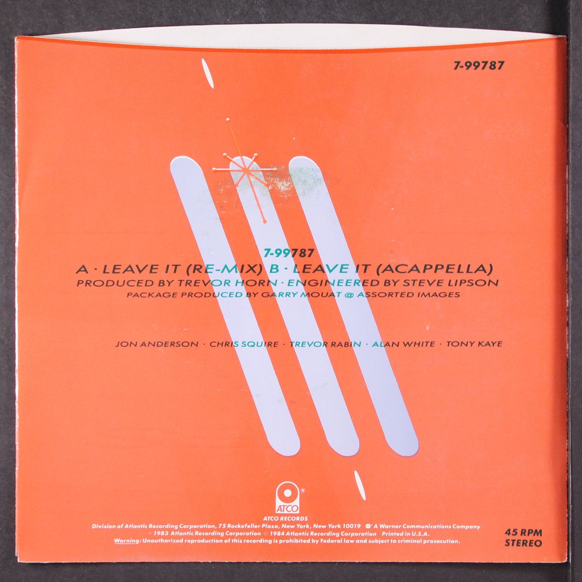 leave it / a capella by YES