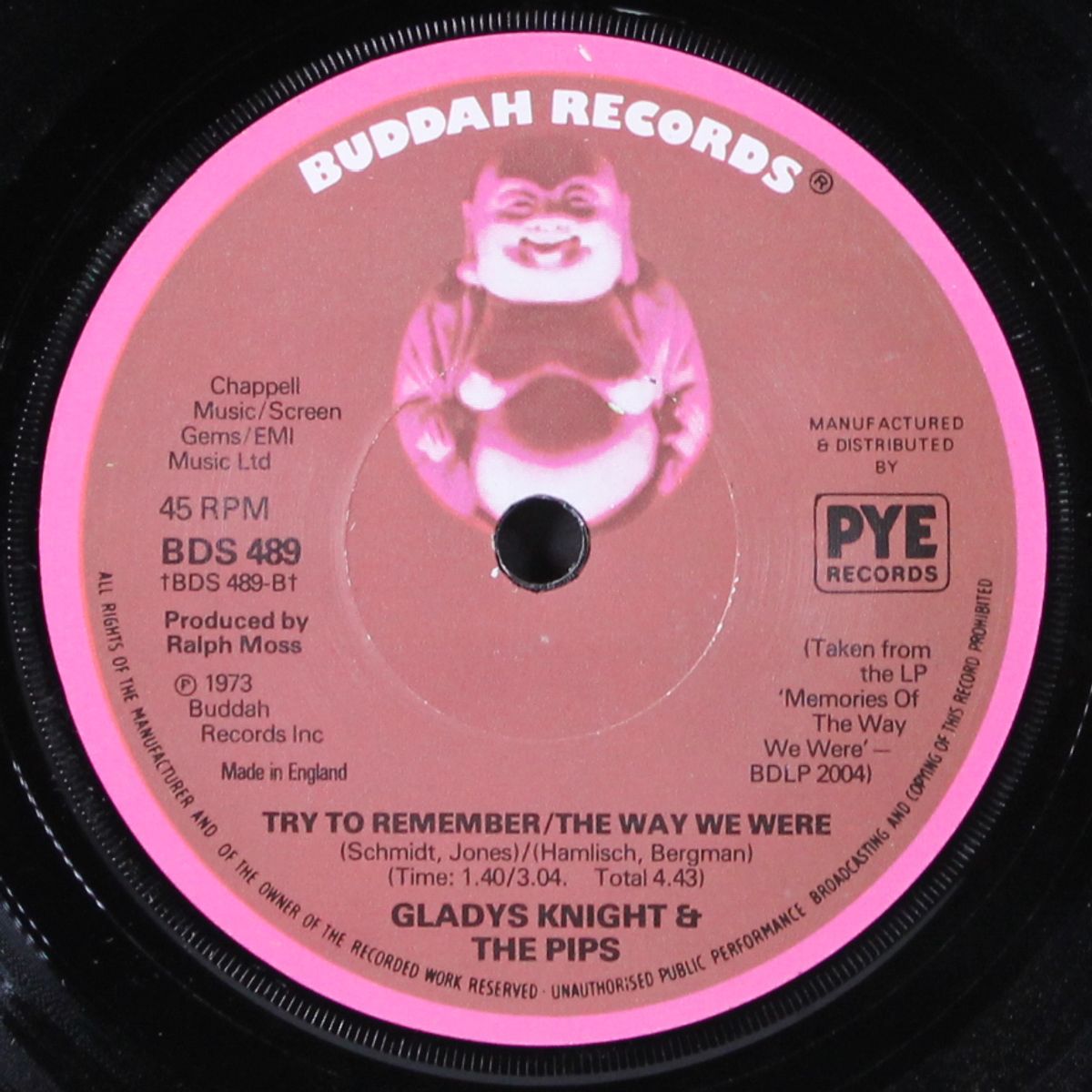 i'm still caught up with you / try to remember by GLADYS KNIGHT & PIPS