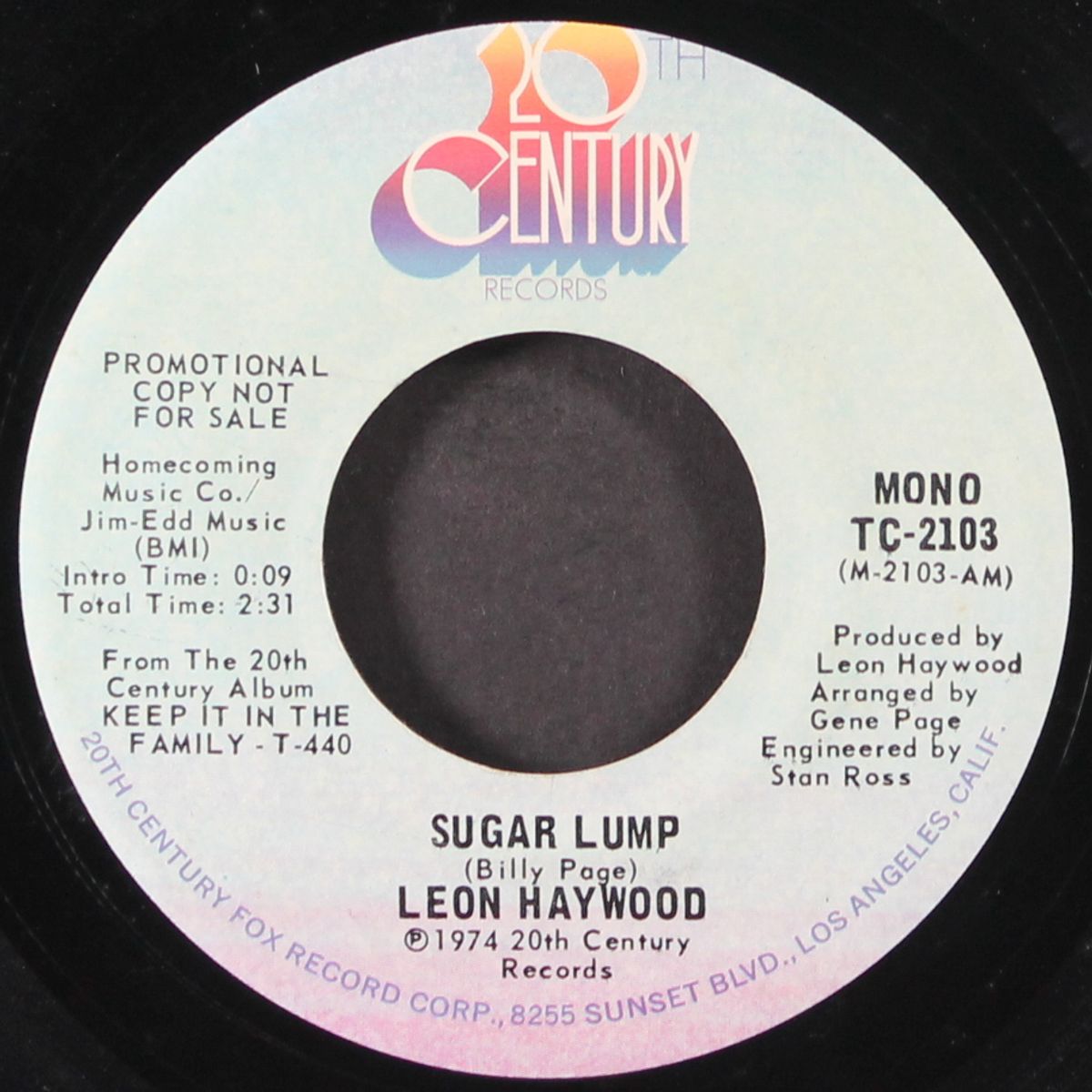 sugar lump / mono by LEON HAYWOOD