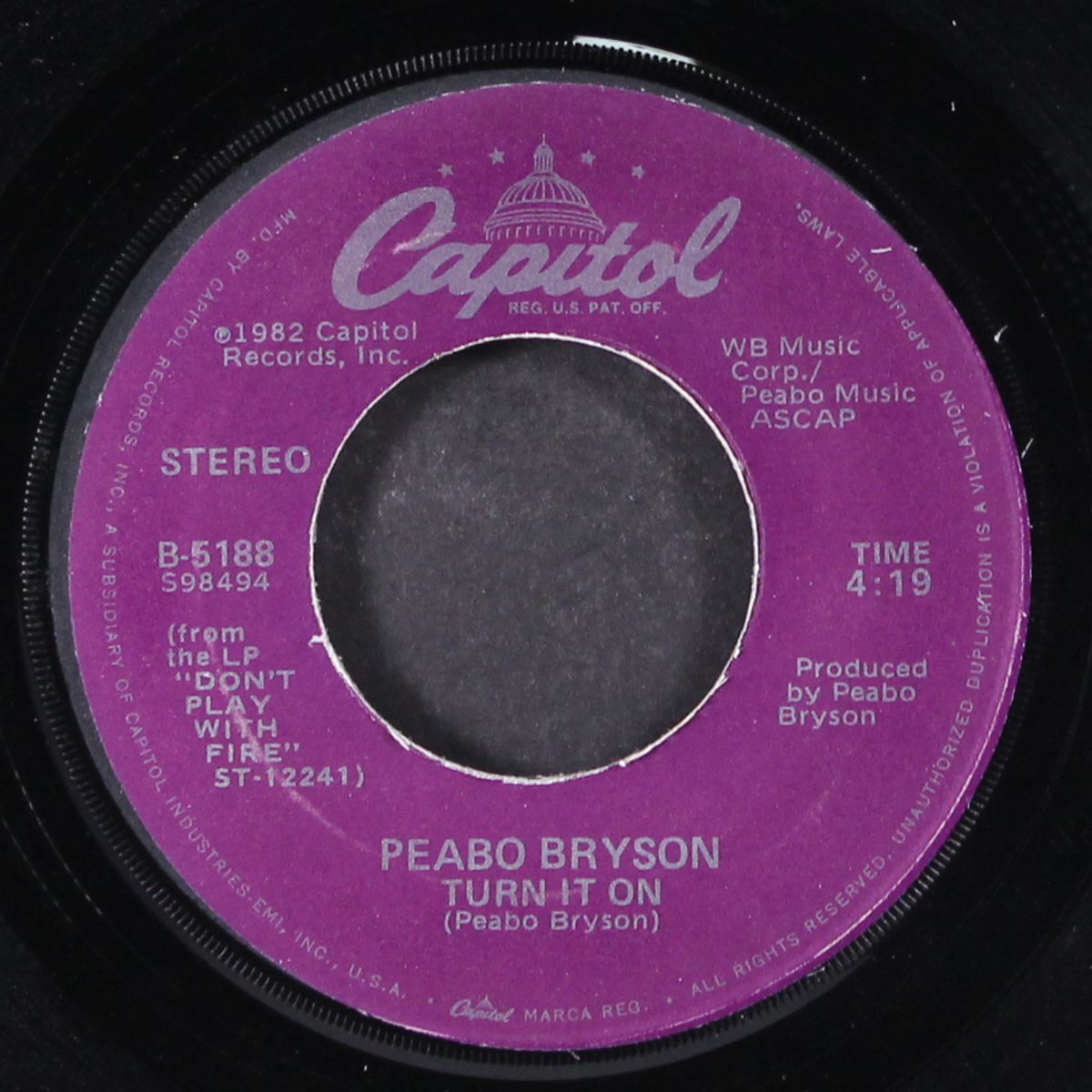 we don't have to talk / turn it on by PEABO BRYSON