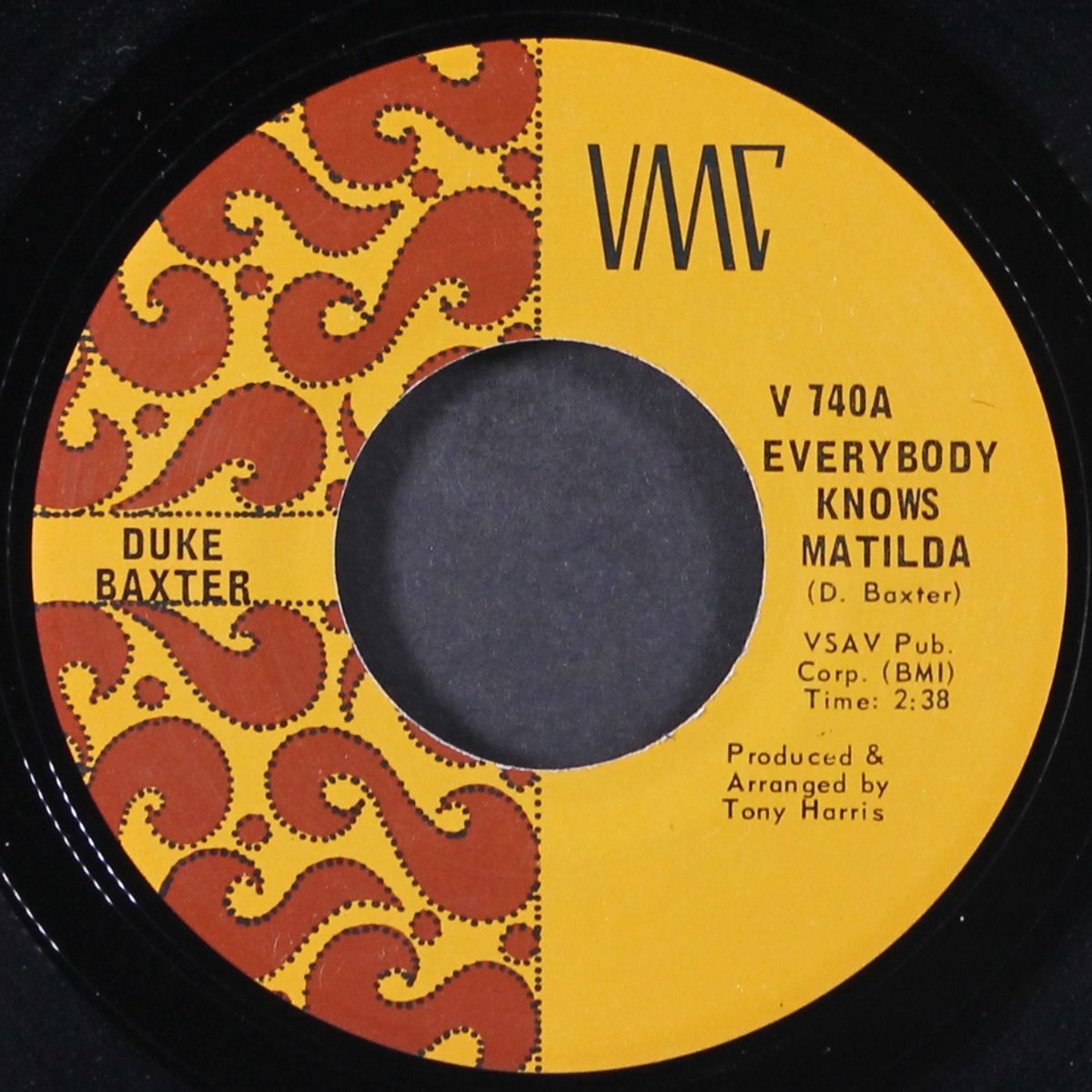 i ain't no schoolboy / everybody knows matilda by DUKE BAXTER
