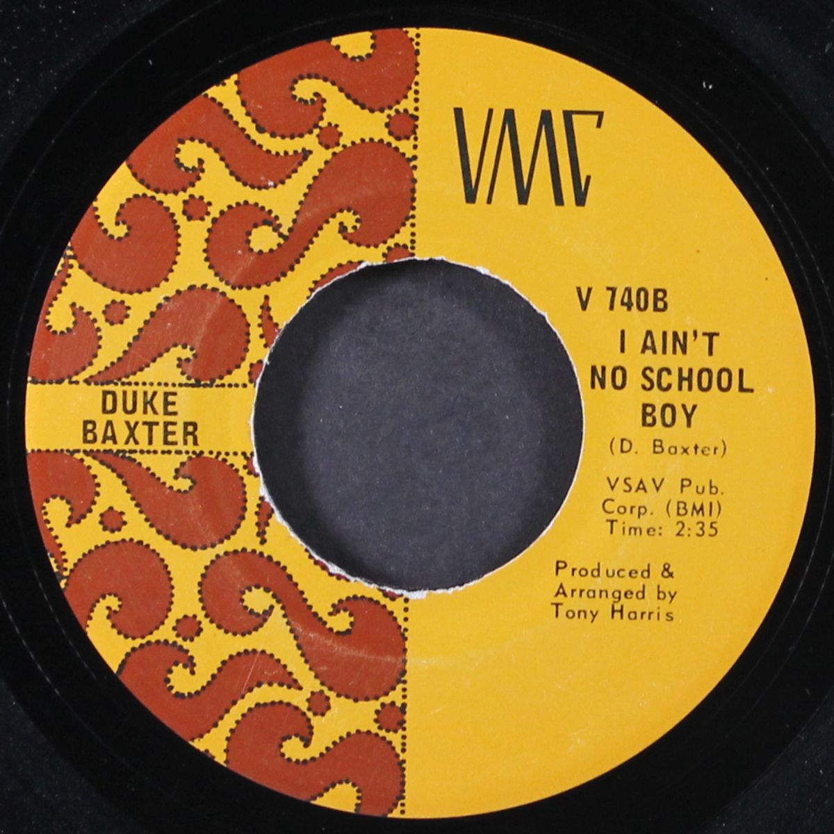 i ain't no schoolboy / everybody knows matilda by DUKE BAXTER