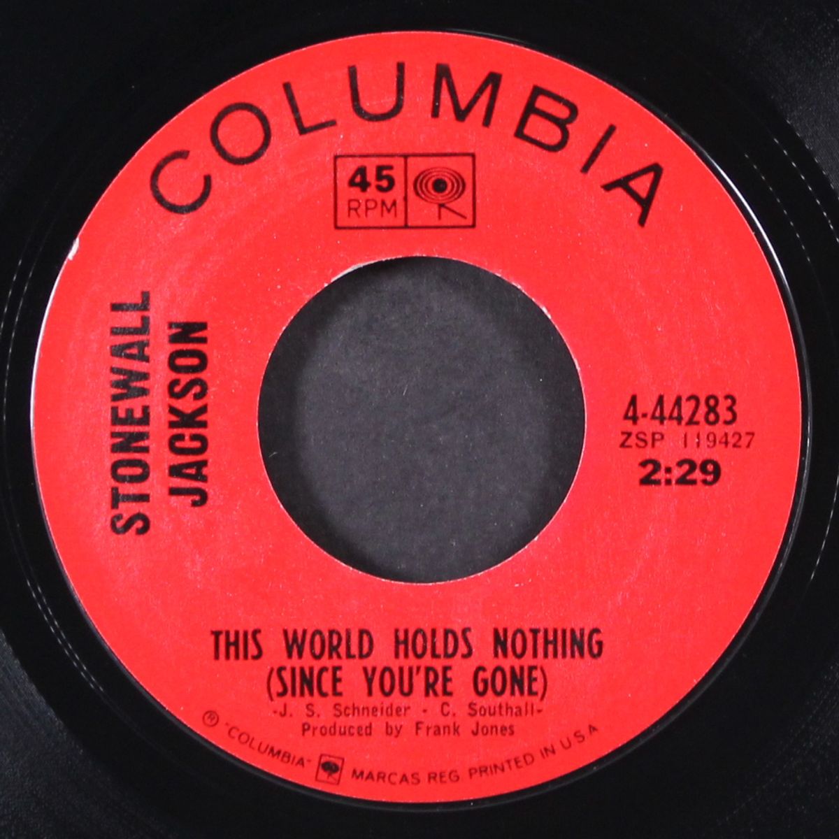 this world holds nothing by STONEWALL JACKSON