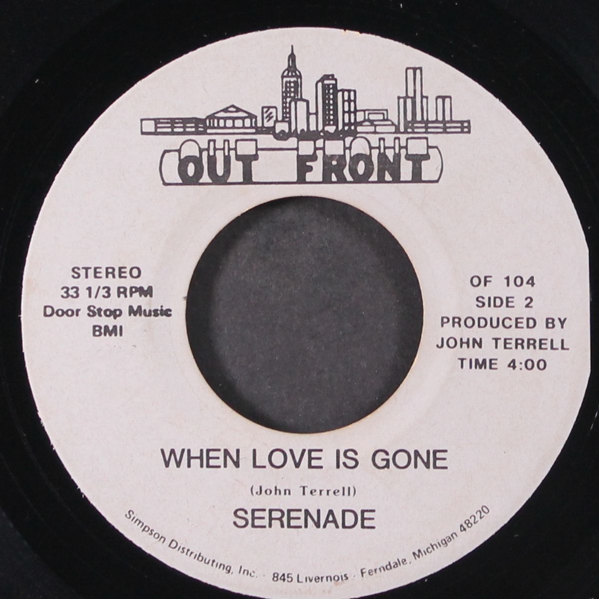 can't lose / when love is gone by SERENADE