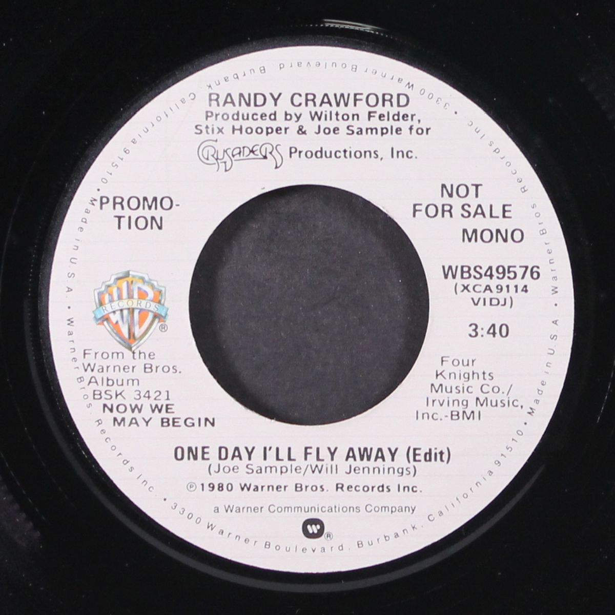 one day i'll fly away / mono by RANDY CRAWFORD
