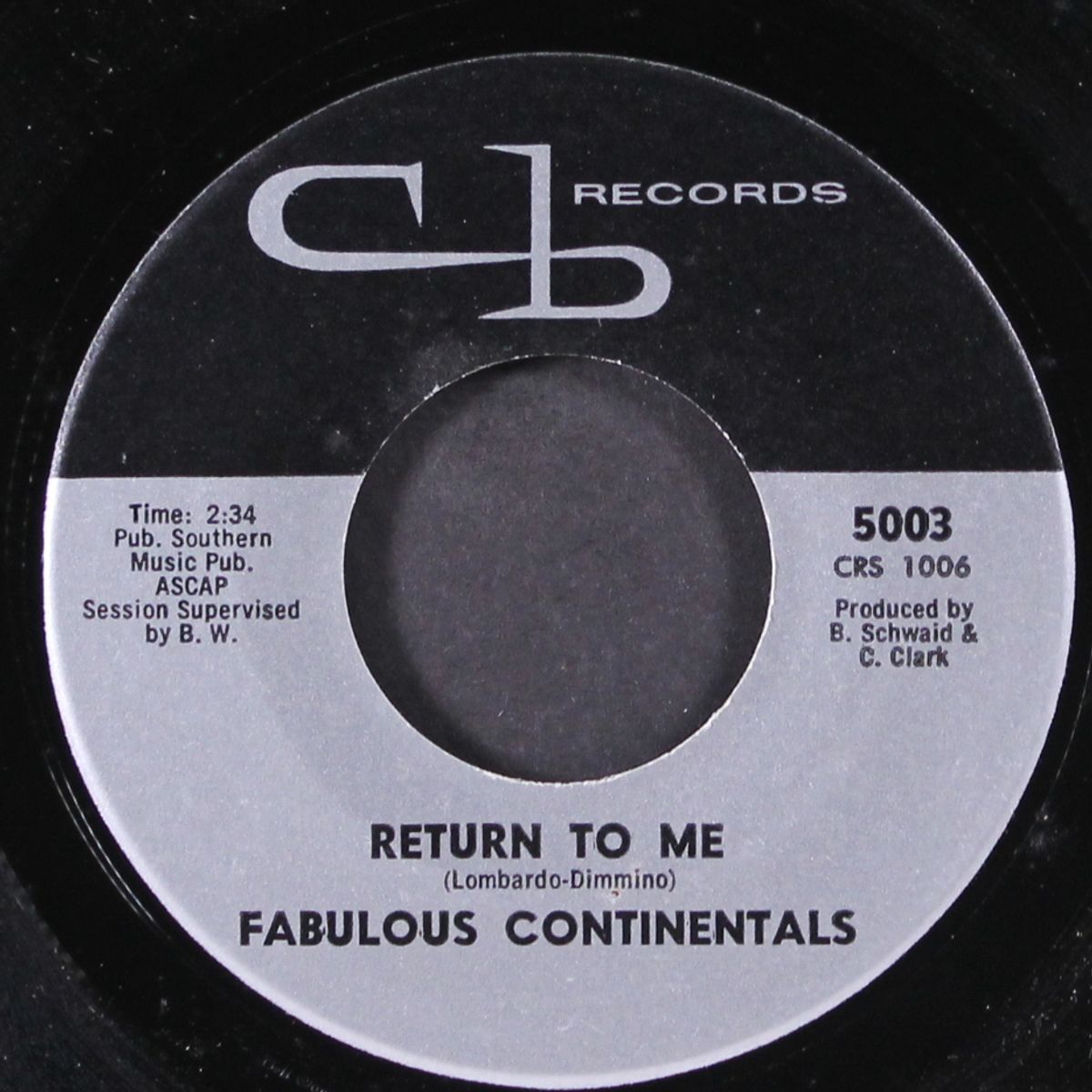 undertow / return to me by FABULOUS CONTINENTALS