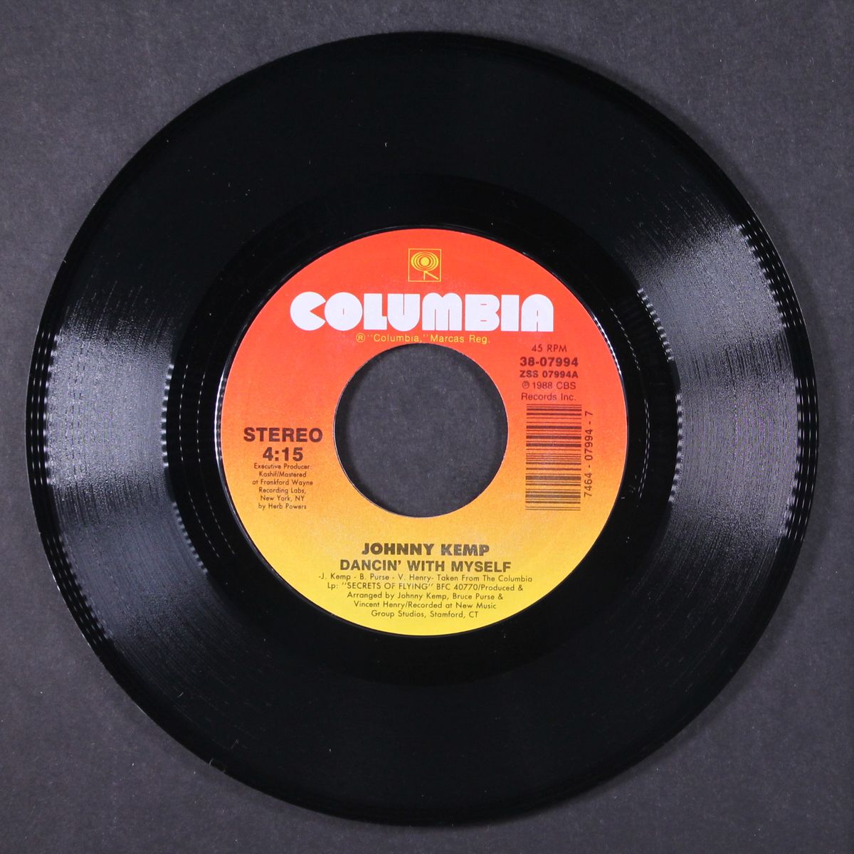 dancin' with myself / instro by JOHNNY KEMP
