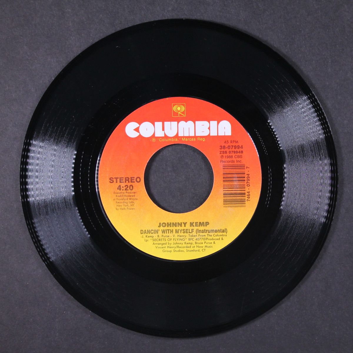 dancin' with myself / instro by JOHNNY KEMP