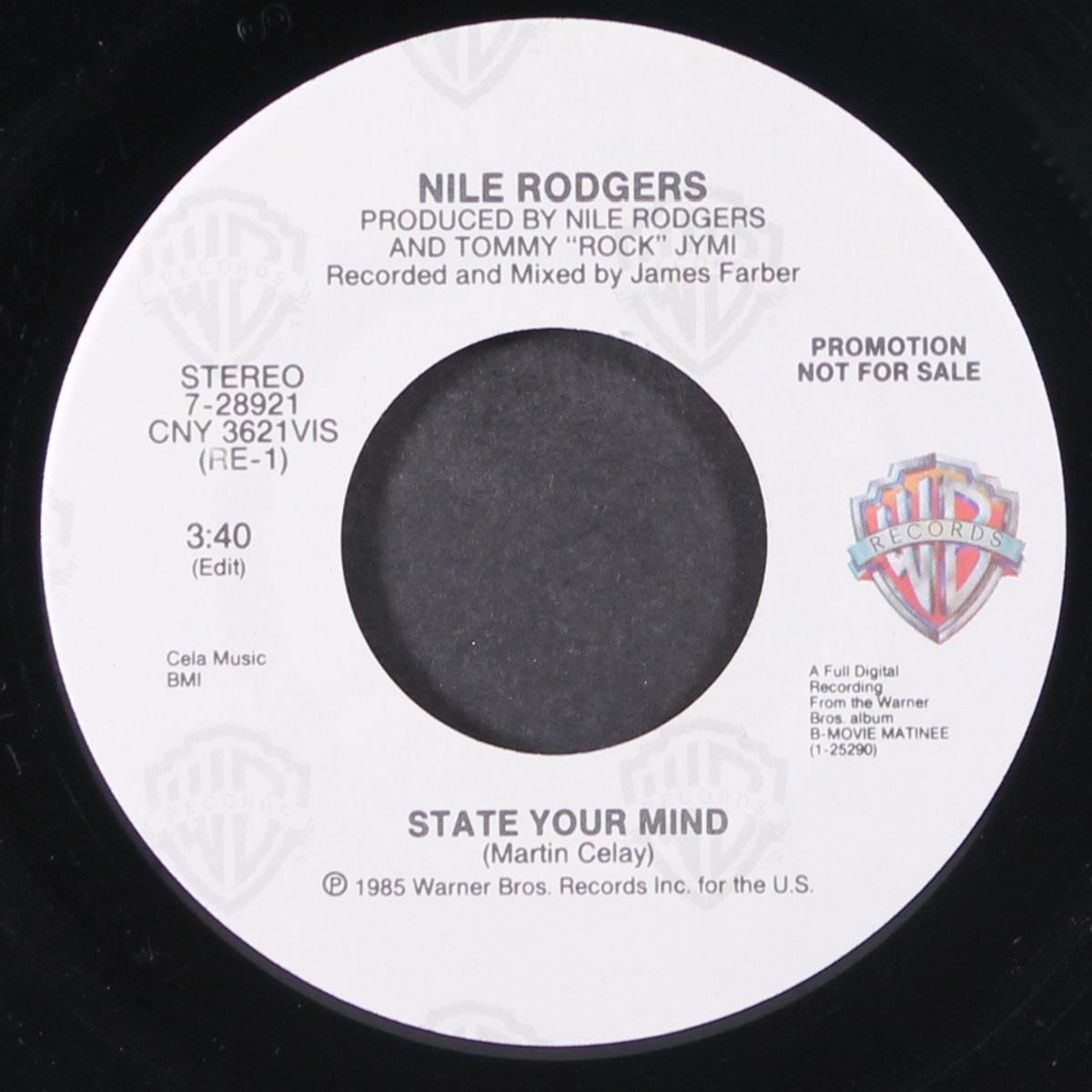 state your mind / same by NILE RODGERS