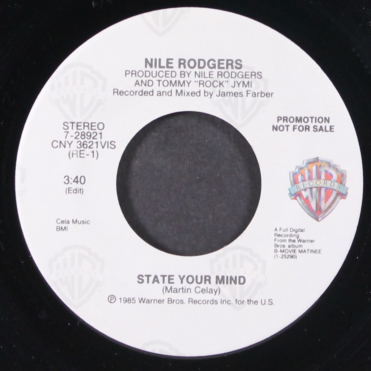 state your mind / same by NILE RODGERS