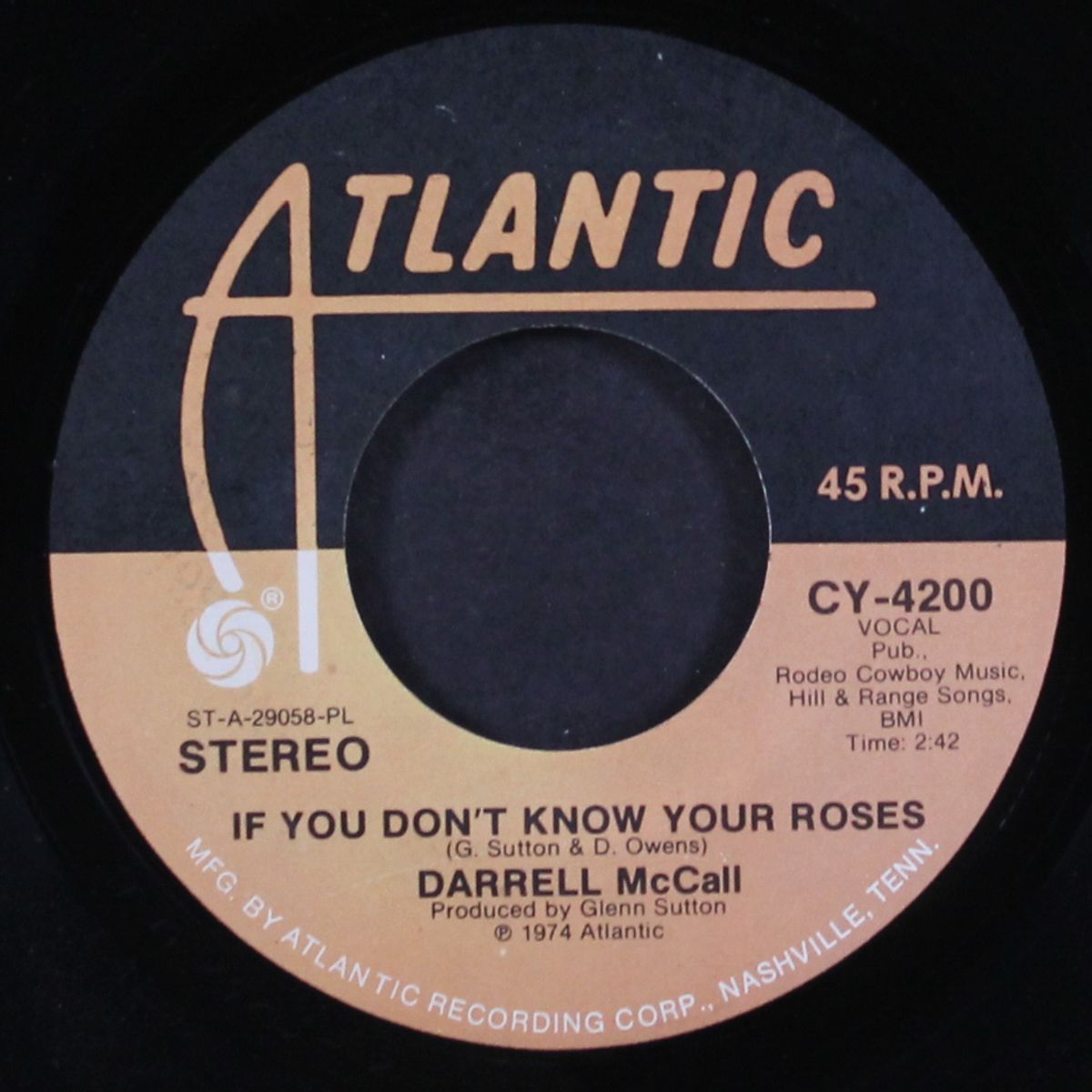 if you don't know your roses by DARRELL MCCALL