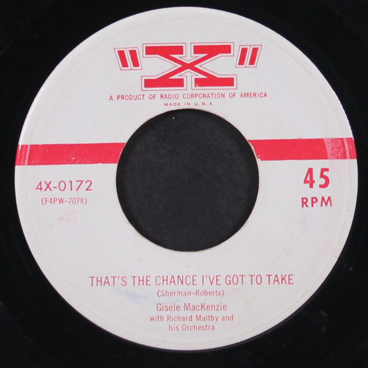 that's the chance i've got to take / pepper hot baby by GISELE MACKENZIE