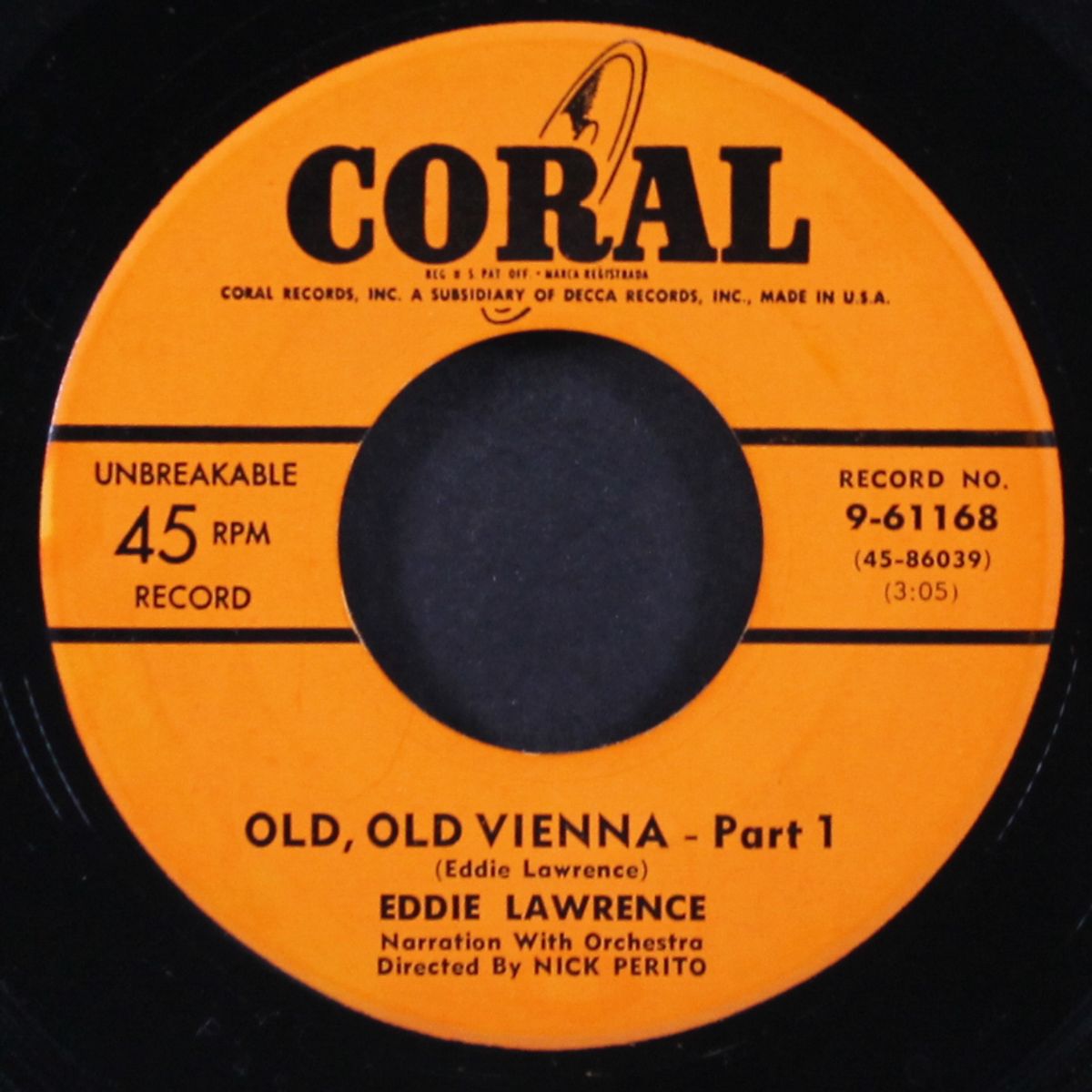 old, old vienna / concluded by EDDIE LAWRENCE