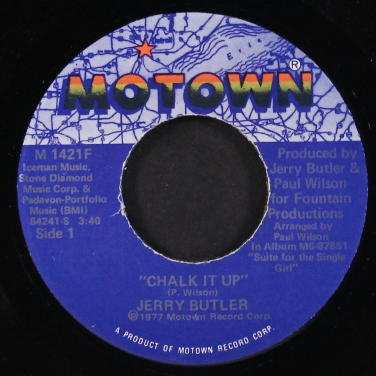chalk it up / don't want nobody to know by JERRY BUTLER