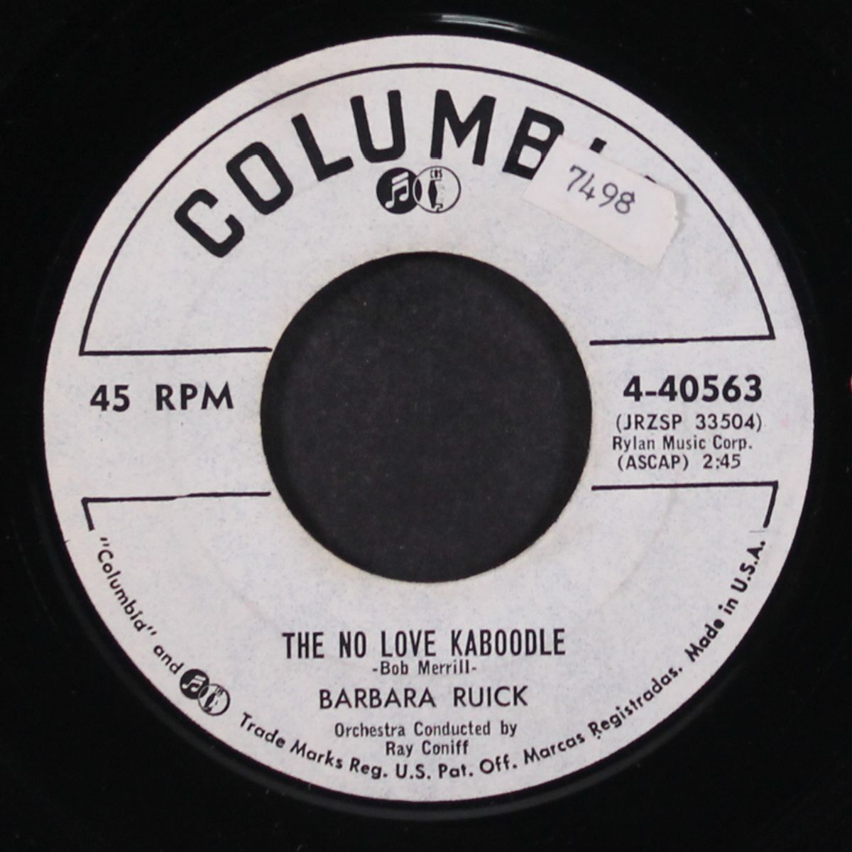 the no-love kaboodle / br-rrr-rr-m! by BARBARA RUICK