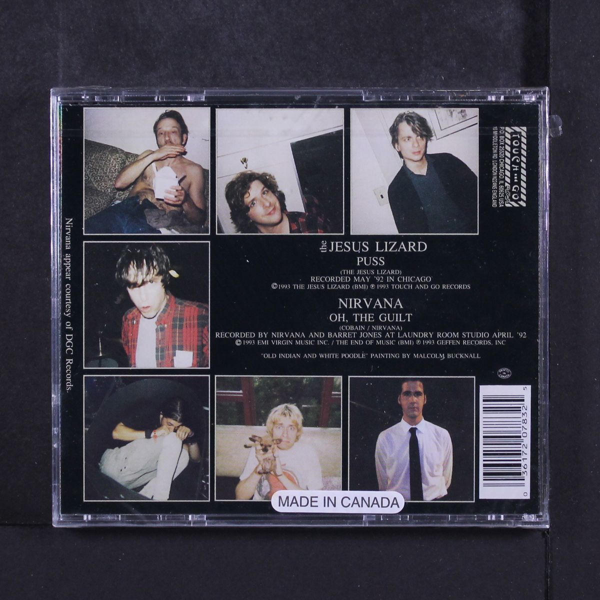 puss / oh, the guilt by JESUS LIZARD / NIRVANA