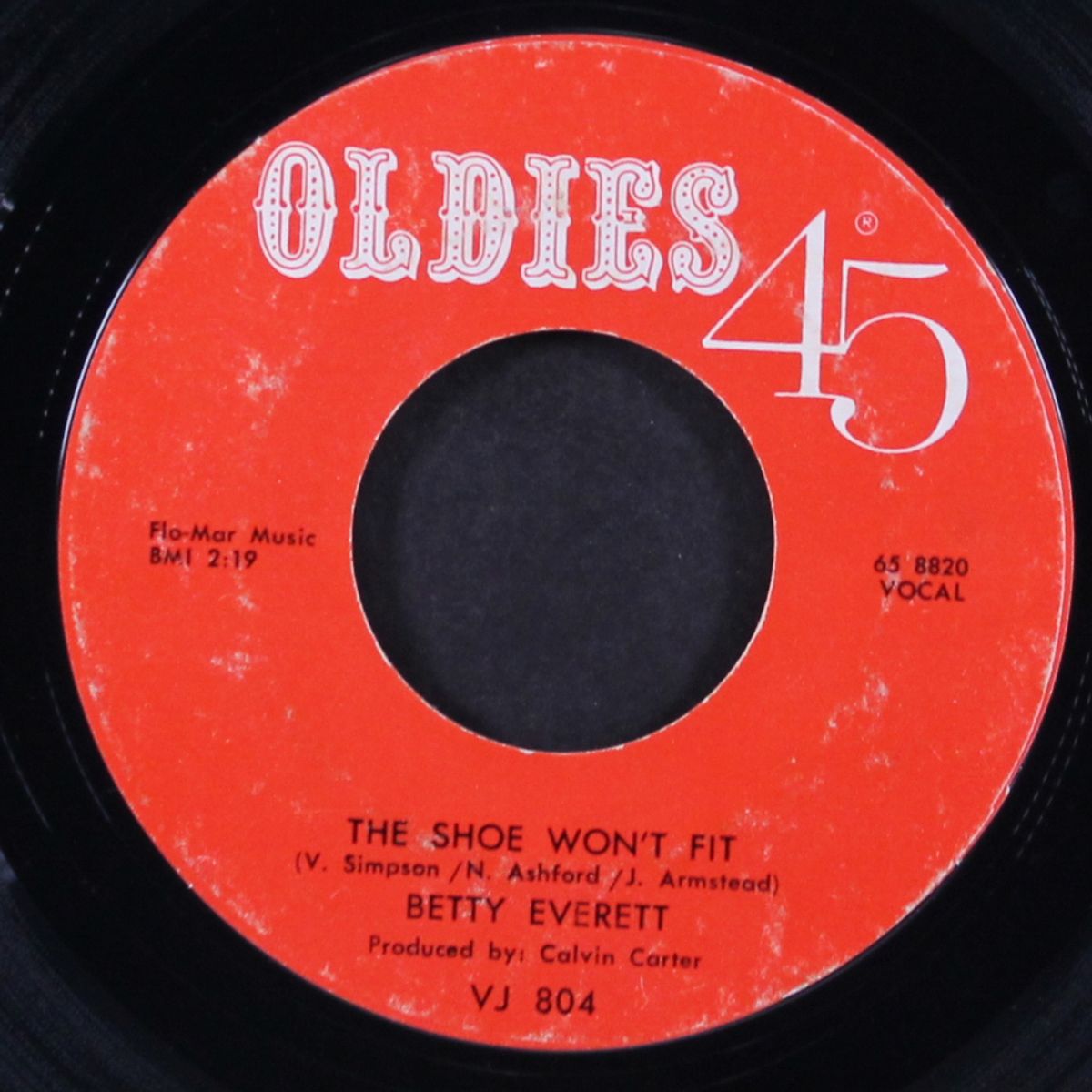trouble over the weekend / the shoe won't fit by BETTY EVERETT